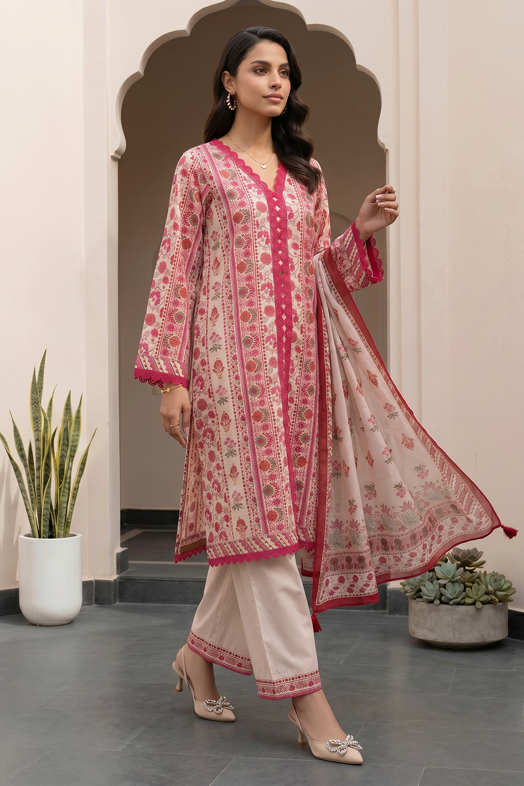 Zellbury | Shirt Shalwar Dupatta | 8109