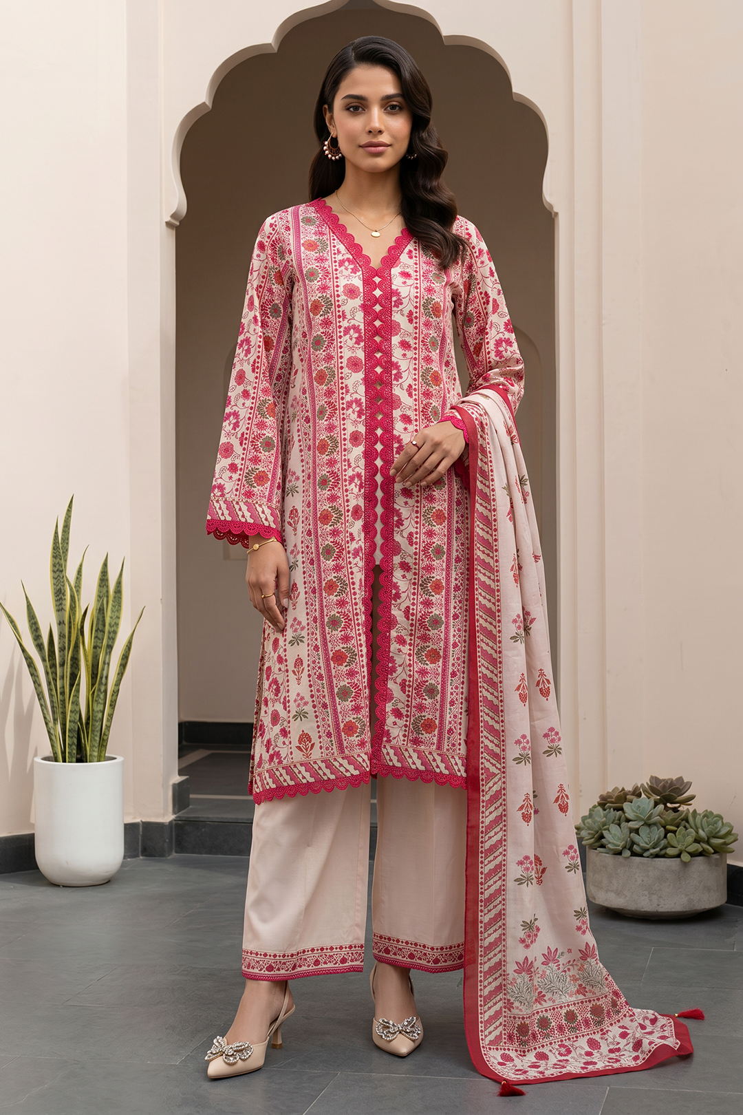 Zellbury | Shirt Shalwar Dupatta | 8109