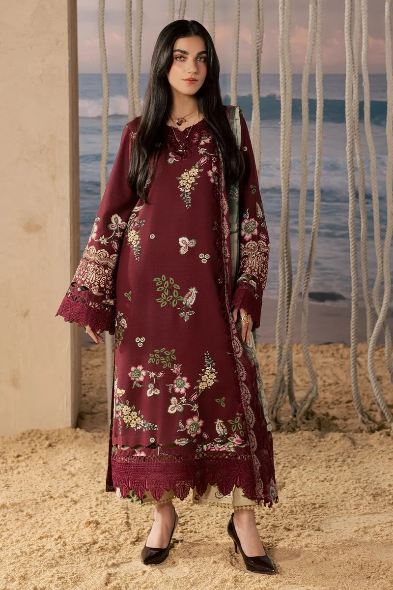 Nureh | Daily Delight Embroidered Viscose | D-40