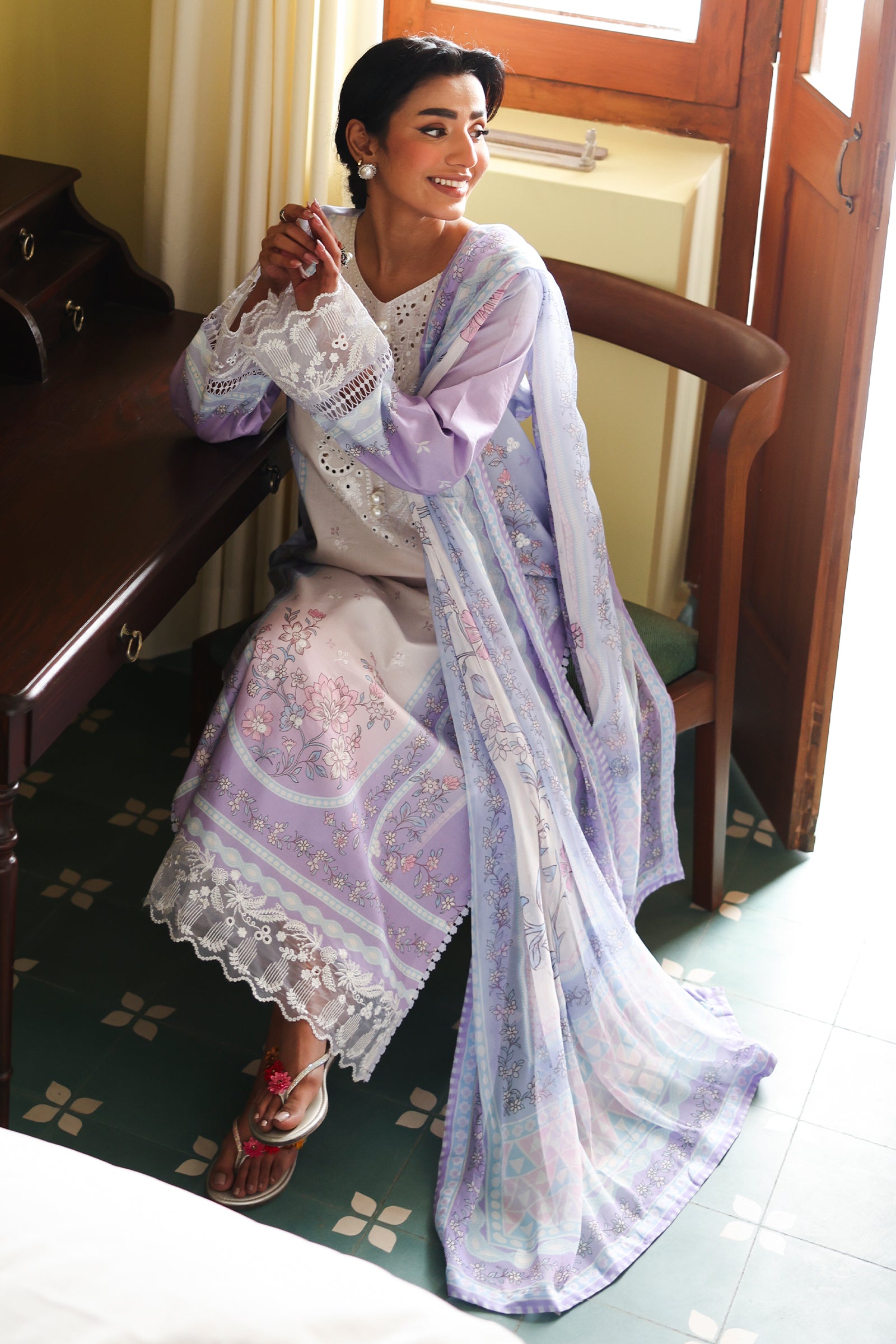 Rangrasiya | Raaya - Dosti Luxury Lawn | LUNA