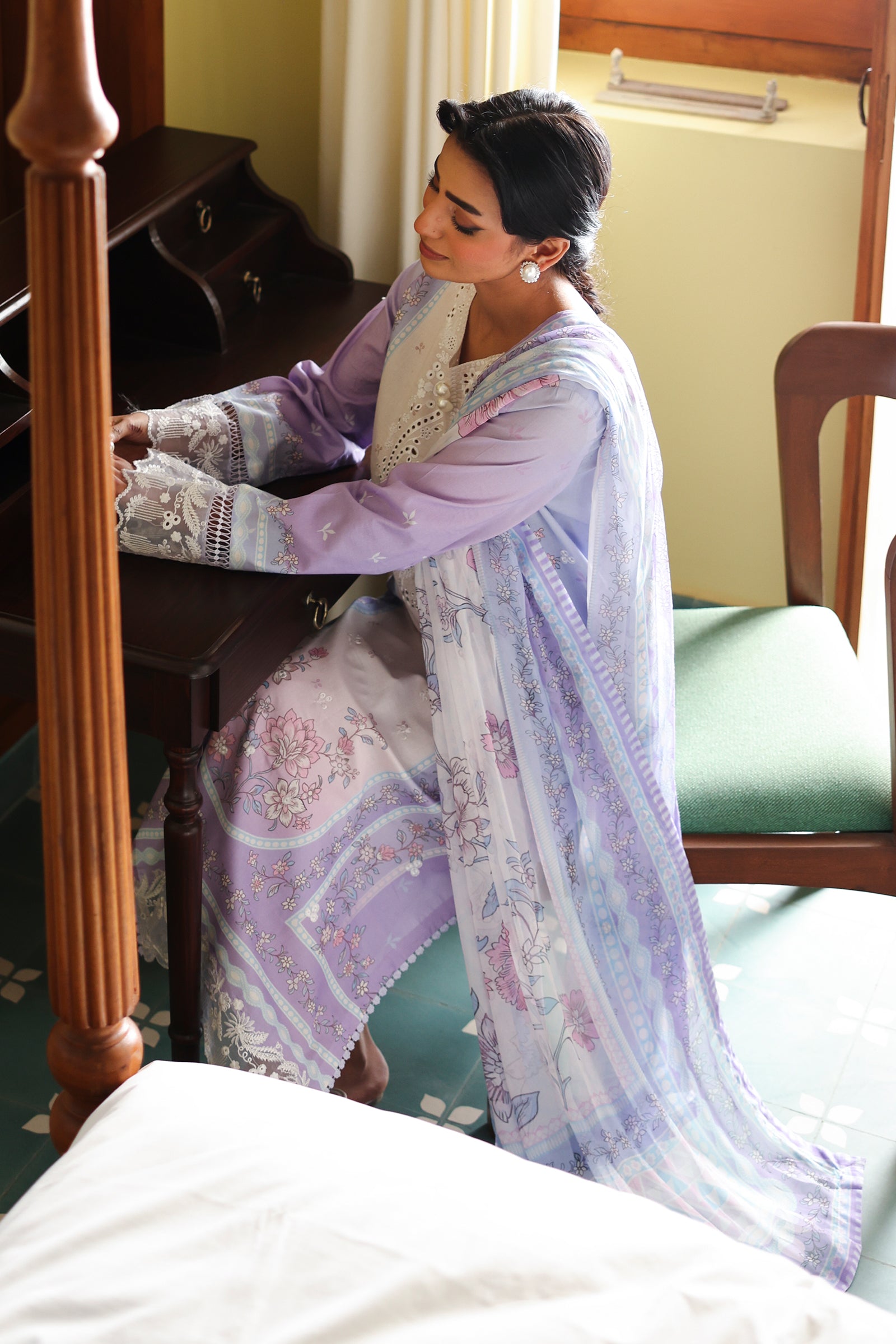 Rangrasiya | Raaya - Dosti Luxury Lawn | LUNA