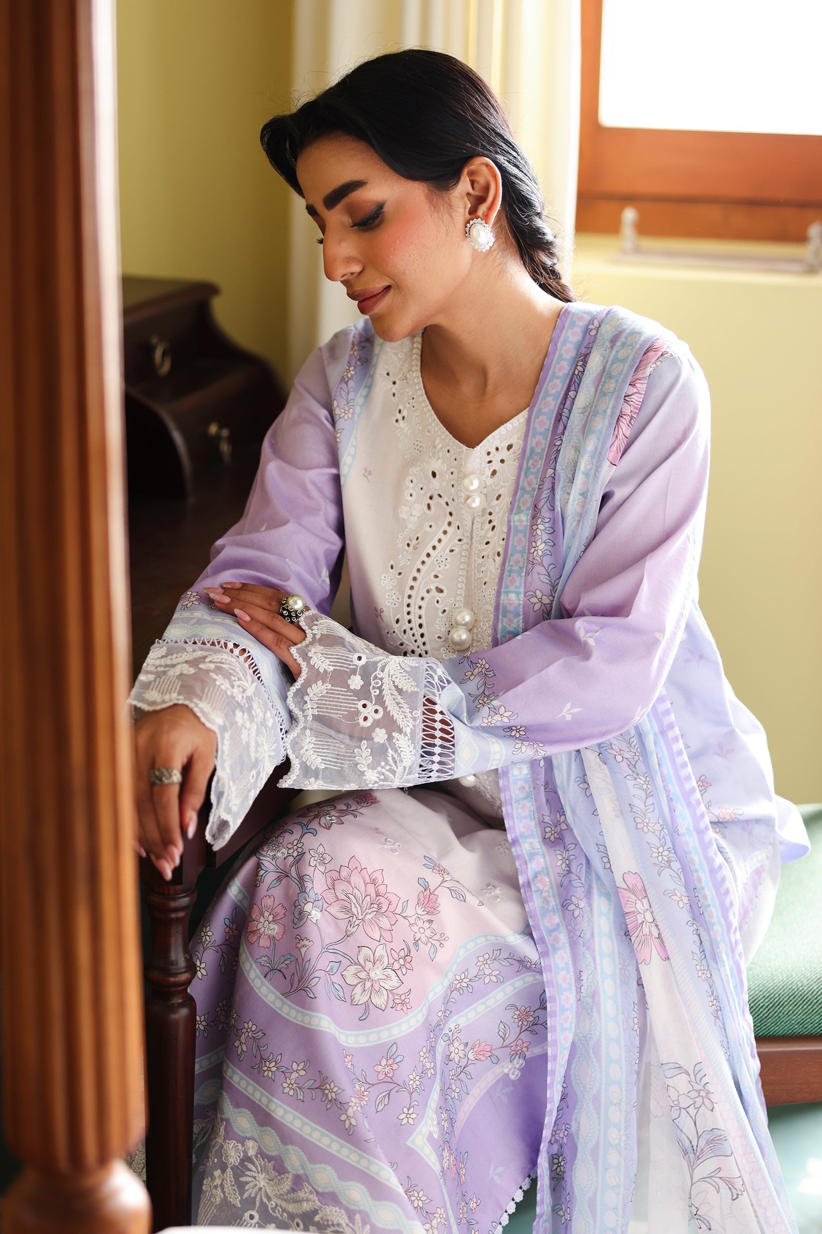 Rangrasiya | Raaya - Dosti Luxury Lawn | LUNA