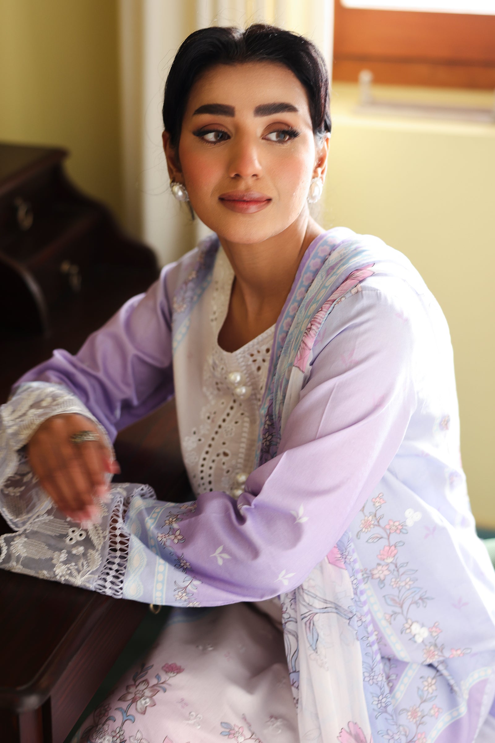Rangrasiya | Raaya - Dosti Luxury Lawn | LUNA