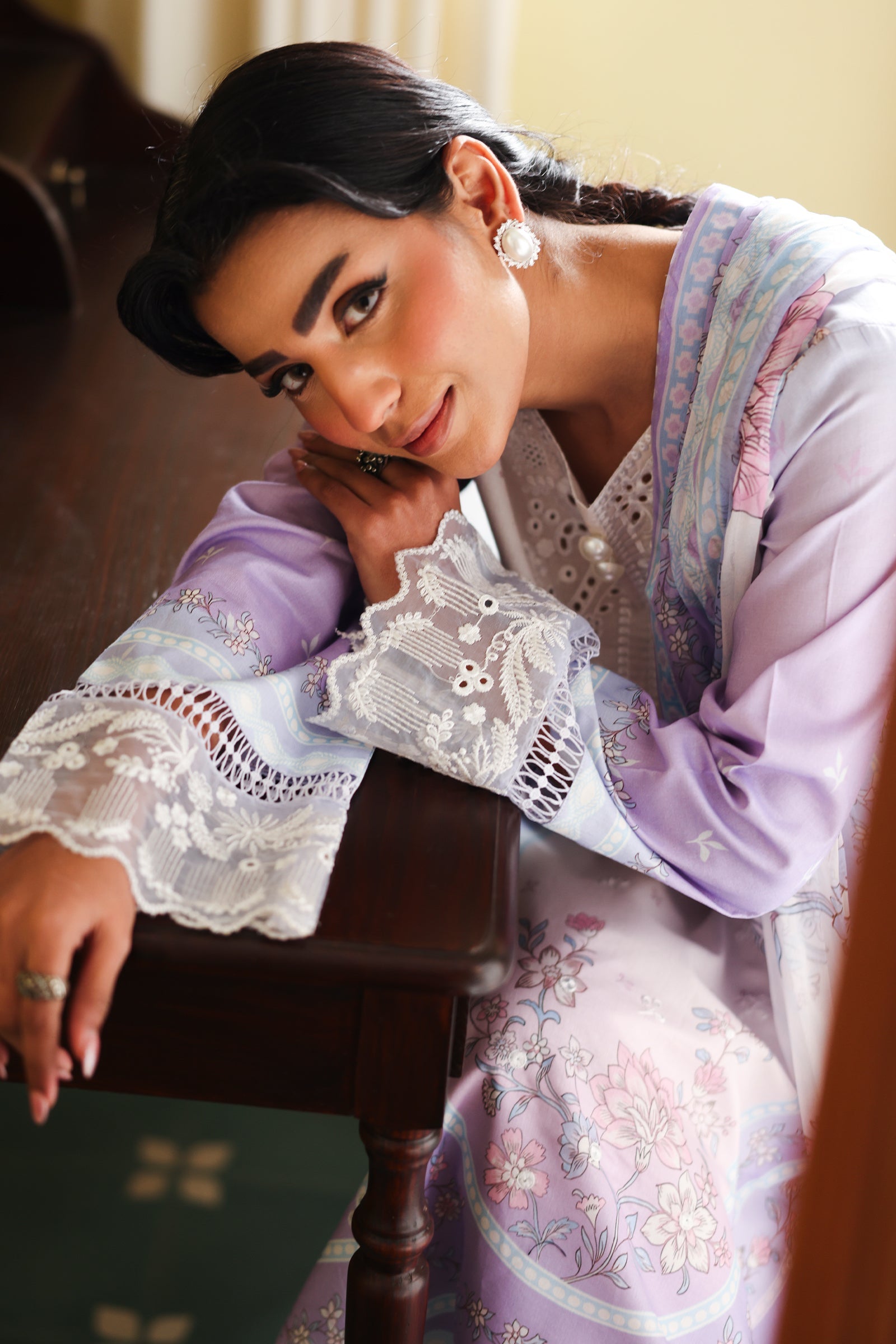 Rangrasiya | Raaya - Dosti Luxury Lawn | LUNA