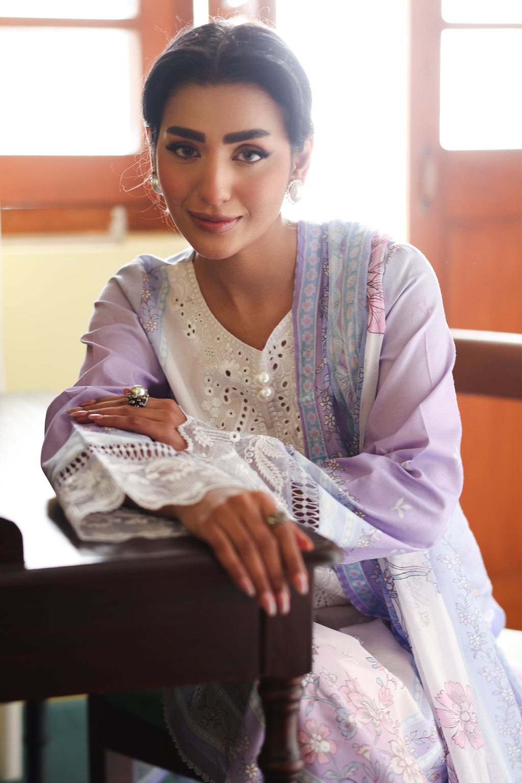 Rangrasiya | Raaya - Dosti Luxury Lawn | LUNA