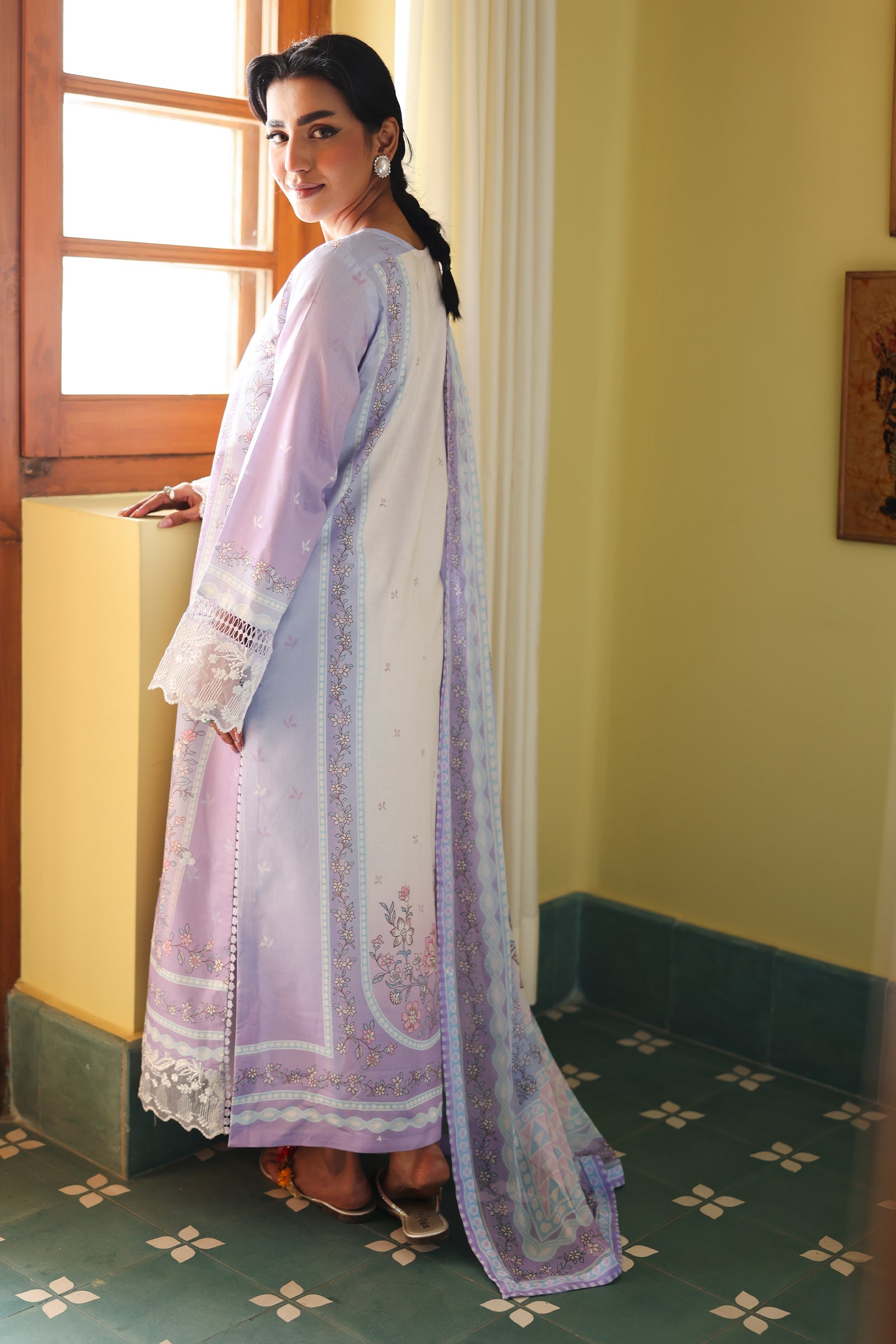 Rangrasiya | Raaya - Dosti Luxury Lawn | LUNA