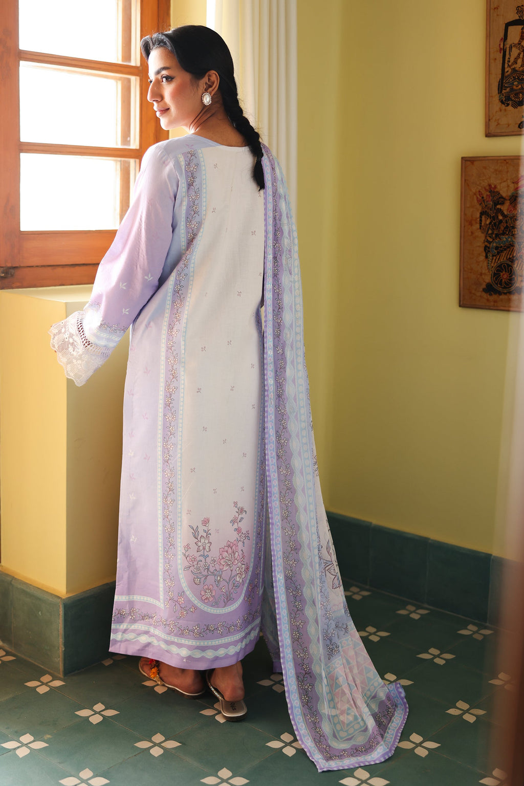 Rangrasiya | Raaya - Dosti Luxury Lawn | LUNA