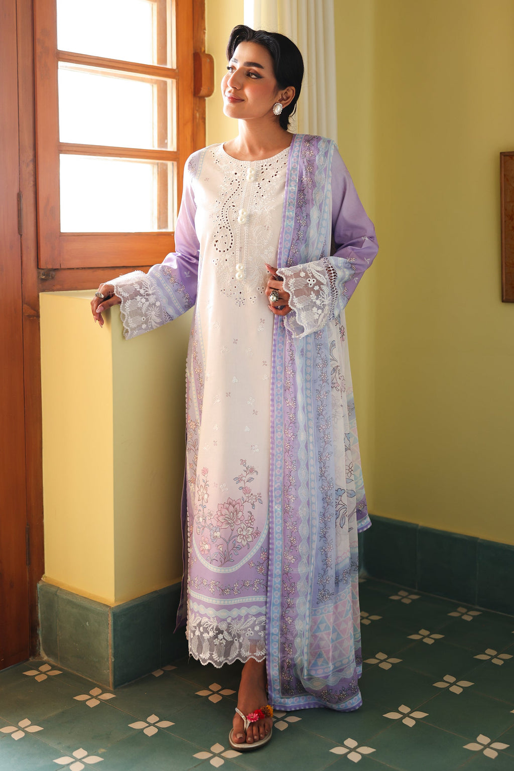 Rangrasiya | Raaya - Dosti Luxury Lawn | LUNA