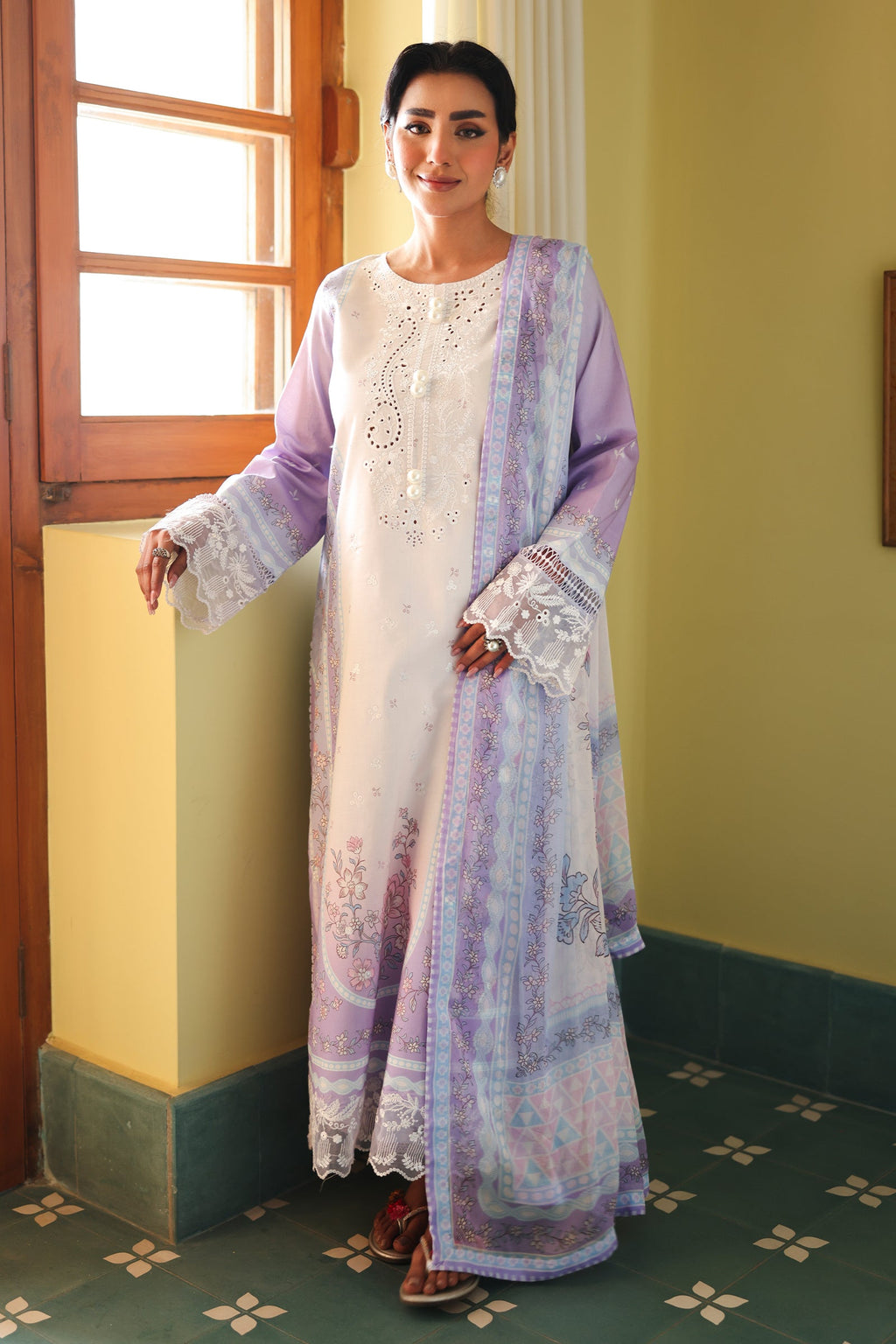 Rangrasiya | Raaya - Dosti Luxury Lawn | LUNA