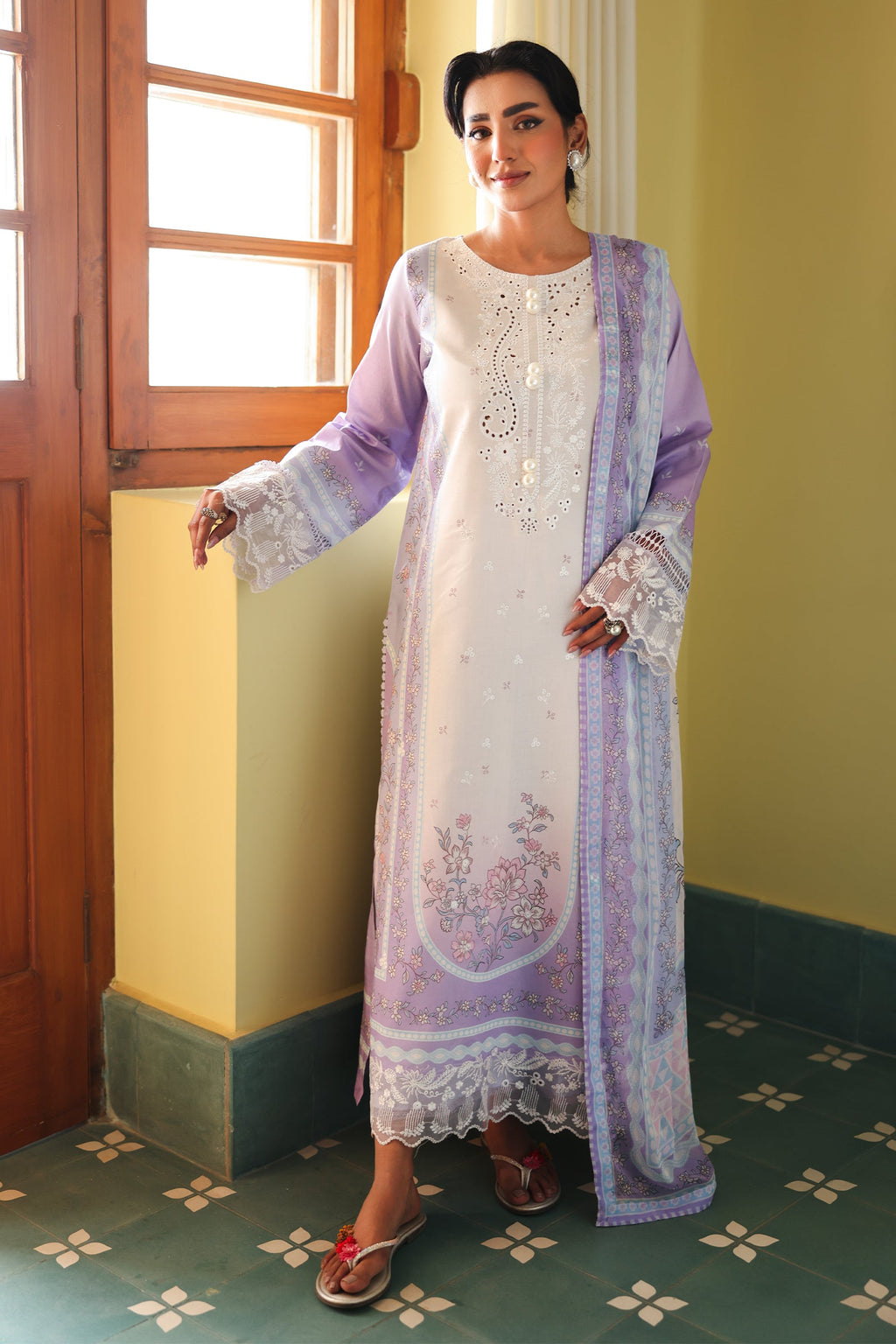 Rangrasiya | Raaya - Dosti Luxury Lawn | LUNA