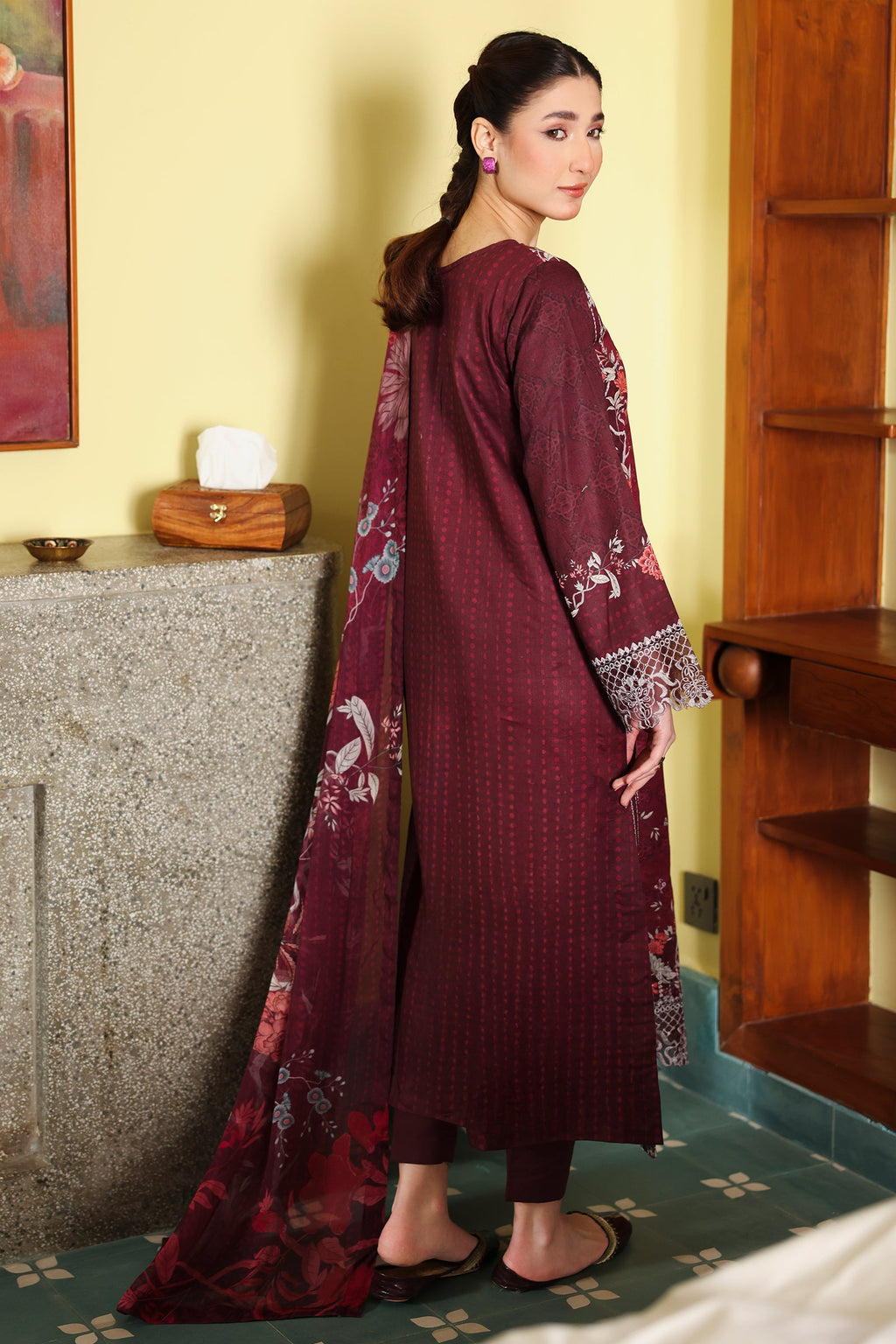 Rangrasiya | Raaya - Dosti Luxury Lawn | IVY