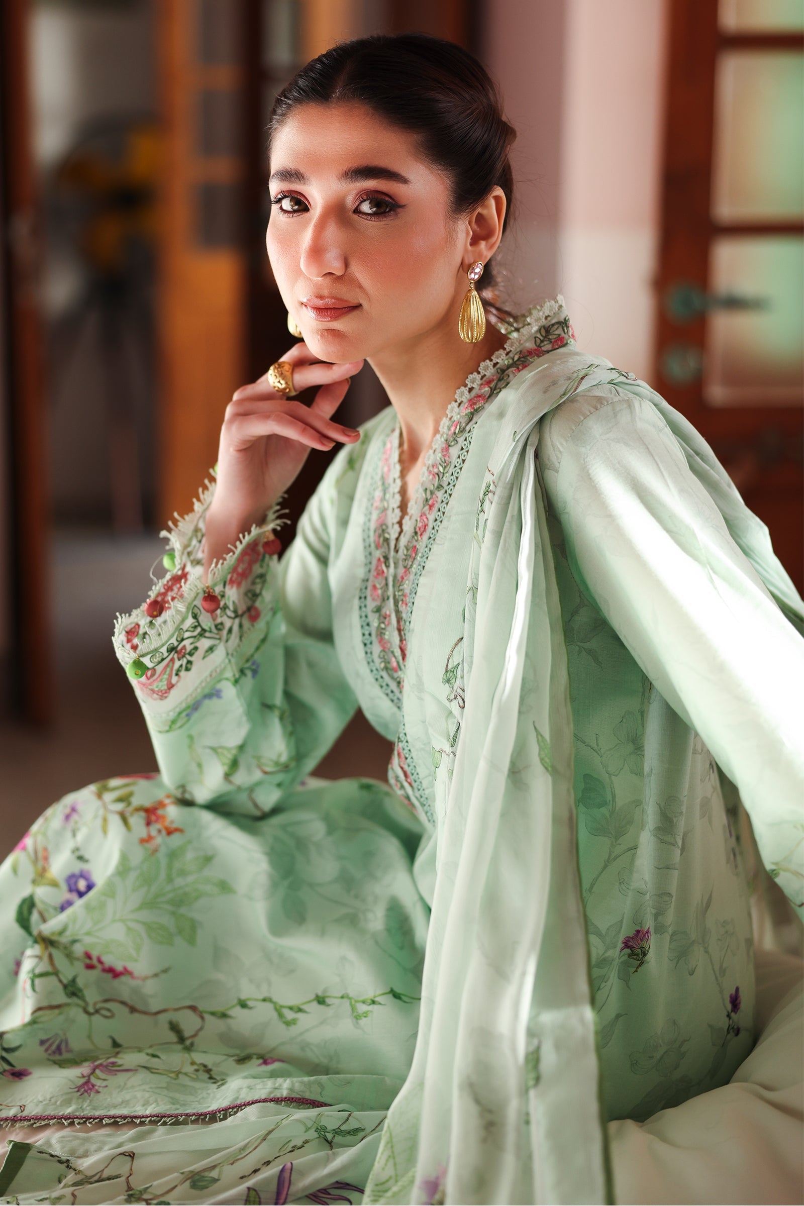 Rangrasiya | Raaya - Dosti Luxury Lawn | ARIS