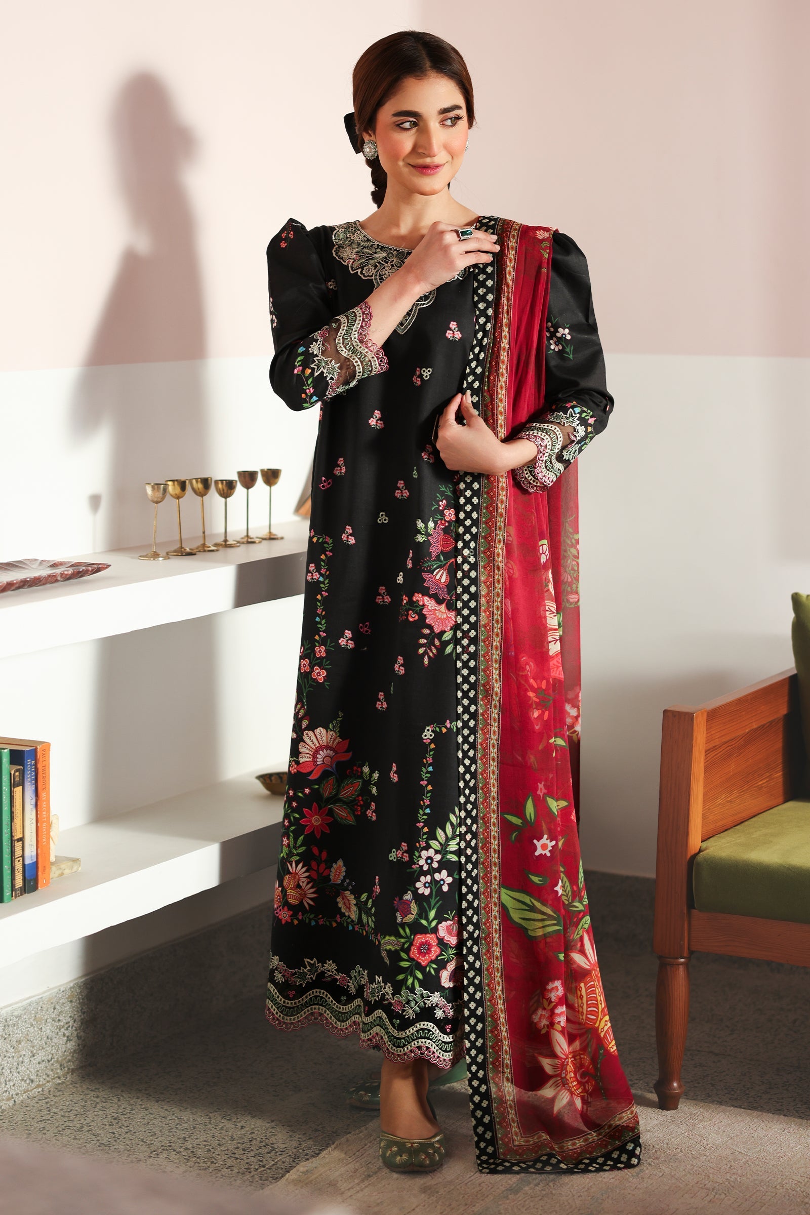 Rangrasiya | Raaya - Dosti Luxury Lawn | ARDEN