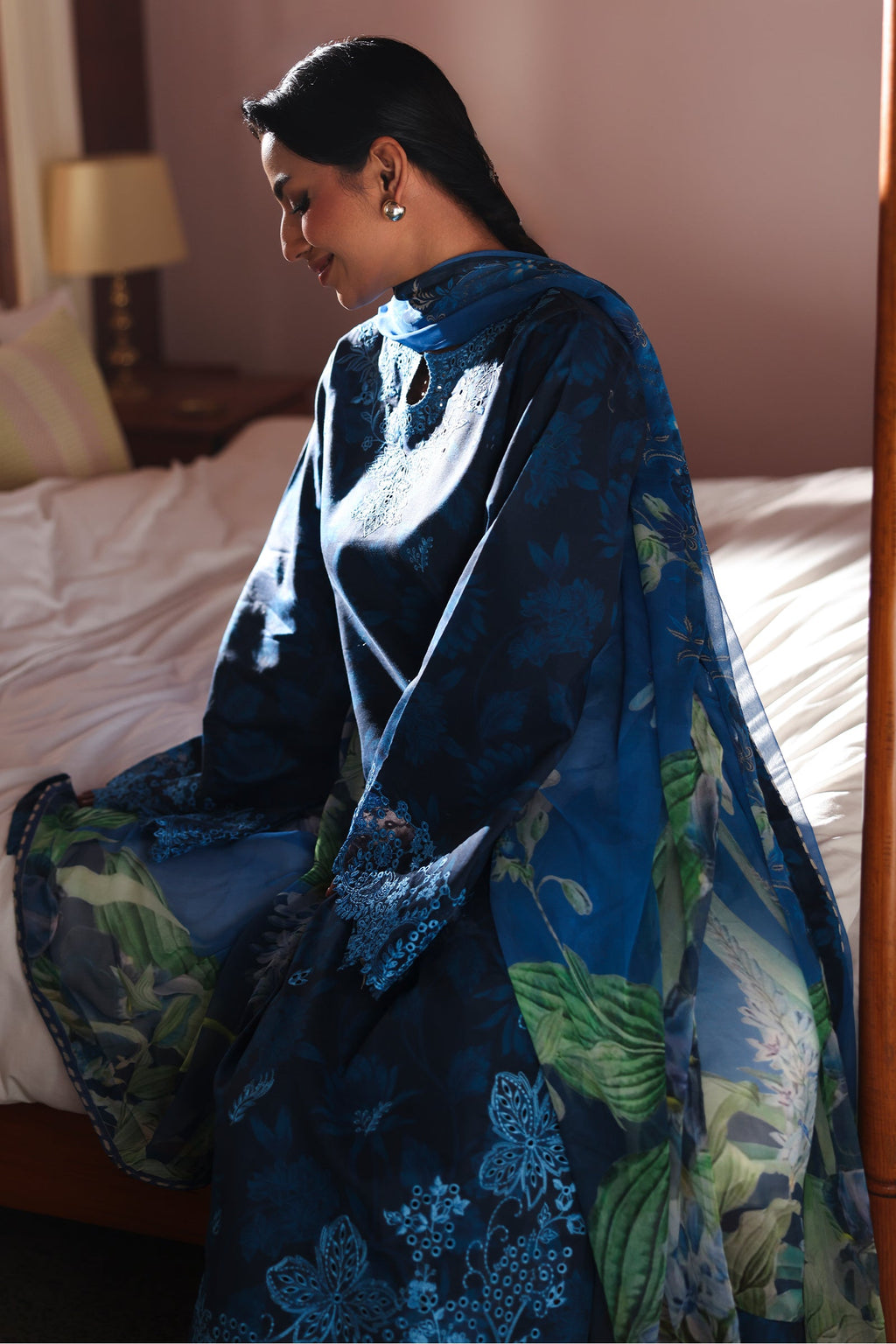 Rangrasiya | Raaya - Dosti Luxury Lawn | SAGE