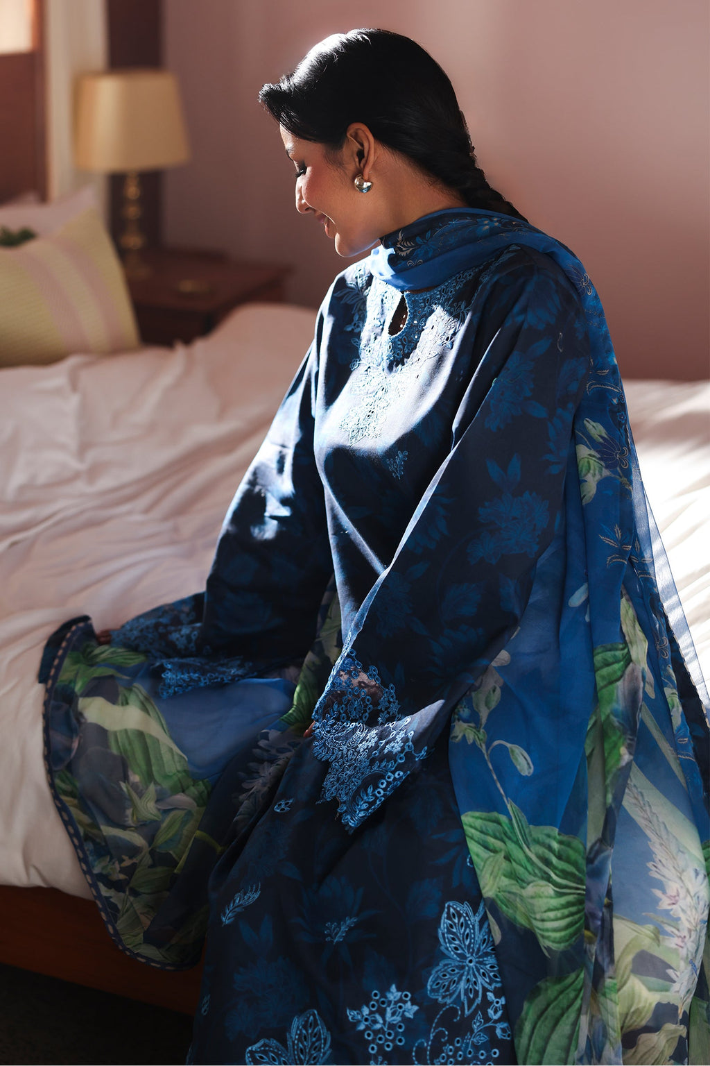 Rangrasiya | Raaya - Dosti Luxury Lawn | SAGE