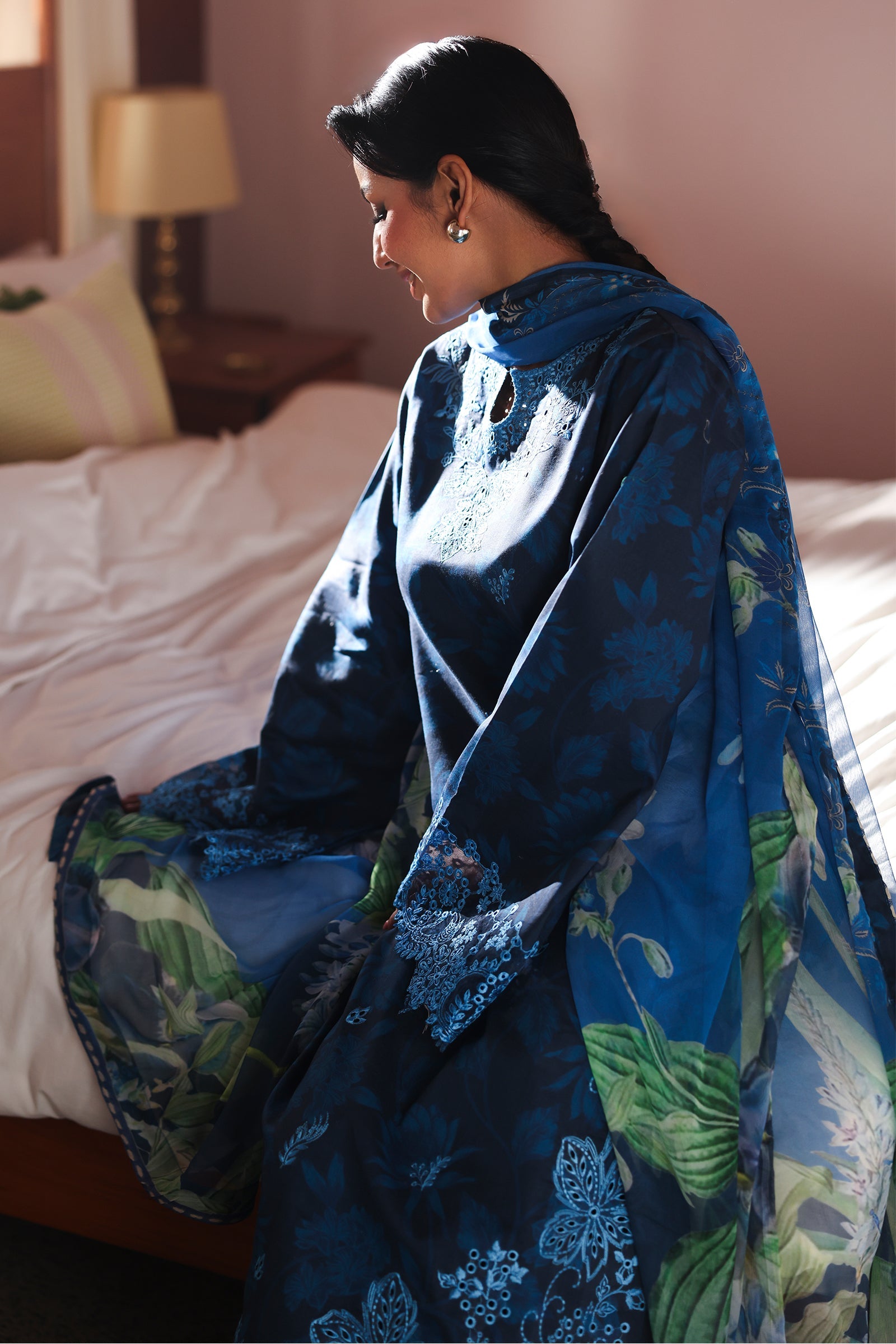 Rangrasiya | Raaya - Dosti Luxury Lawn | SAGE