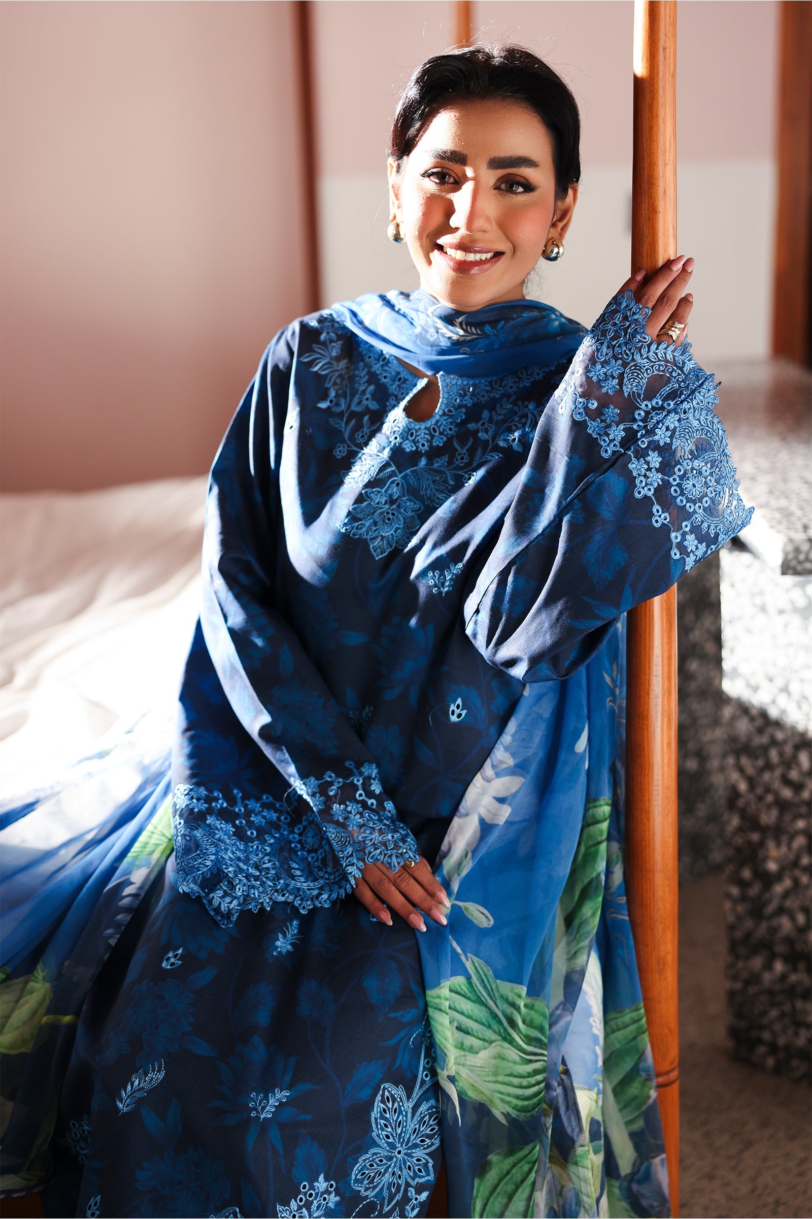 Rangrasiya | Raaya - Dosti Luxury Lawn | SAGE
