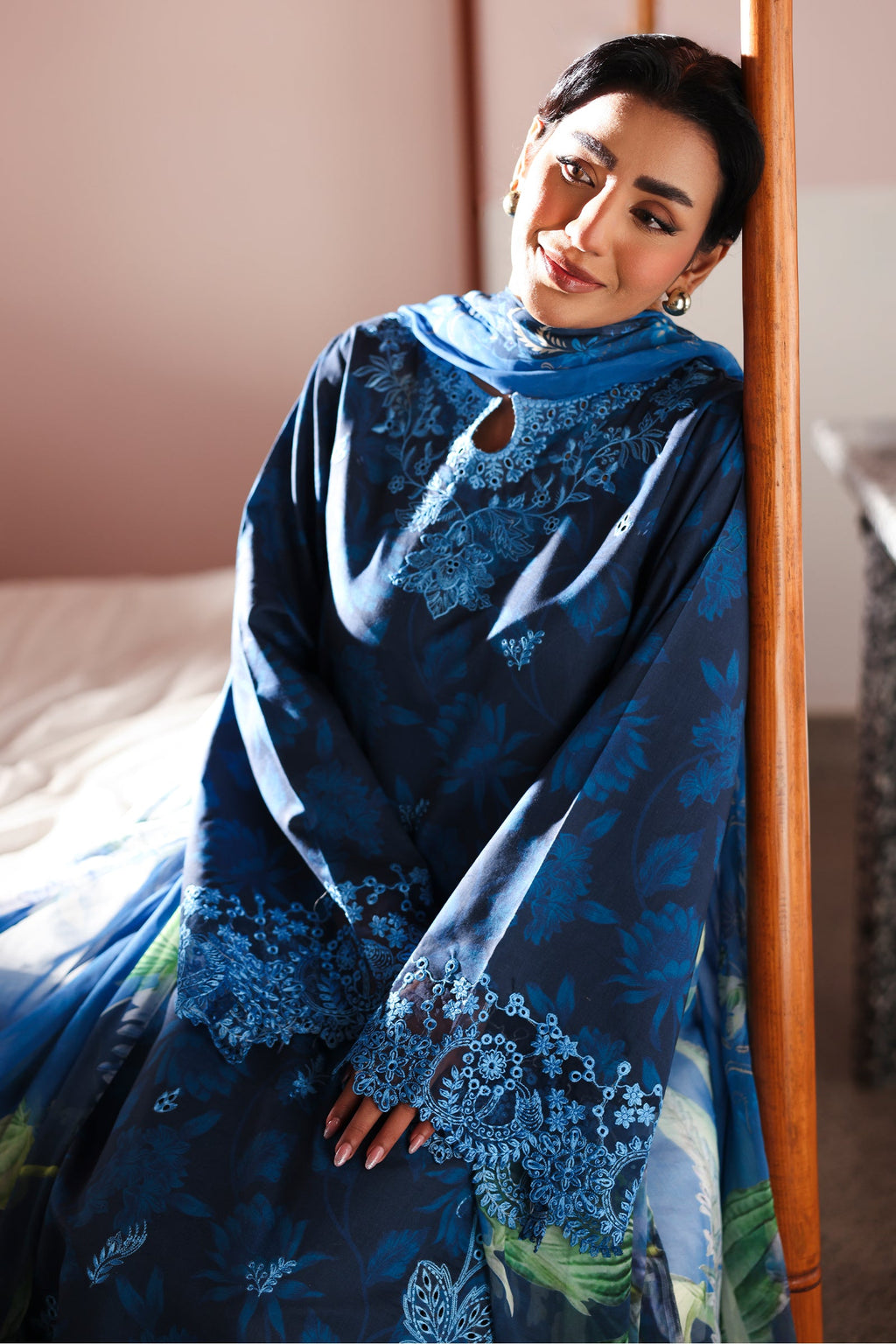Rangrasiya | Raaya - Dosti Luxury Lawn | SAGE