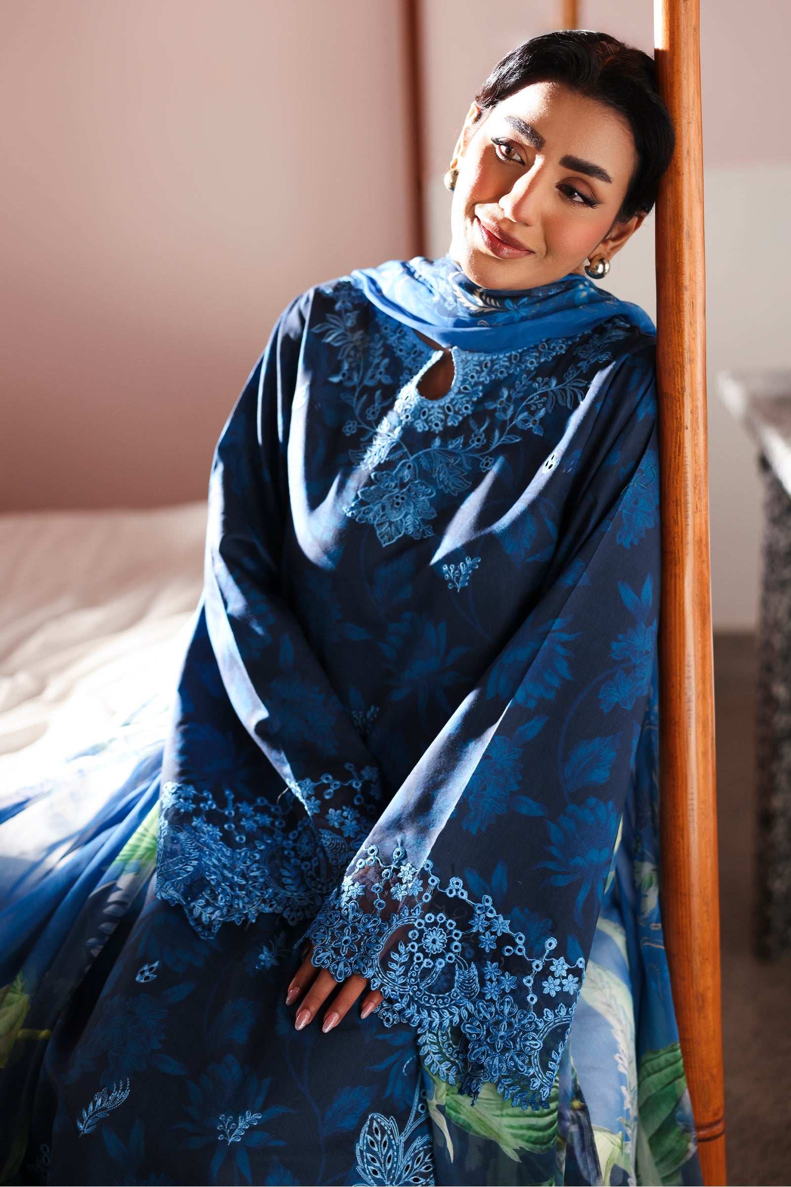Rangrasiya | Raaya - Dosti Luxury Lawn | SAGE