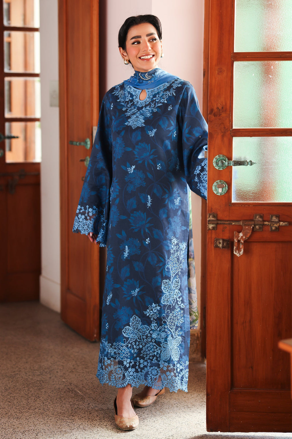 Rangrasiya | Raaya - Dosti Luxury Lawn | SAGE
