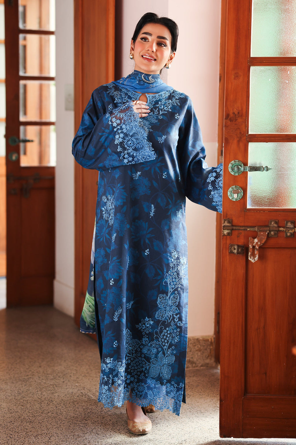 Rangrasiya | Raaya - Dosti Luxury Lawn | SAGE