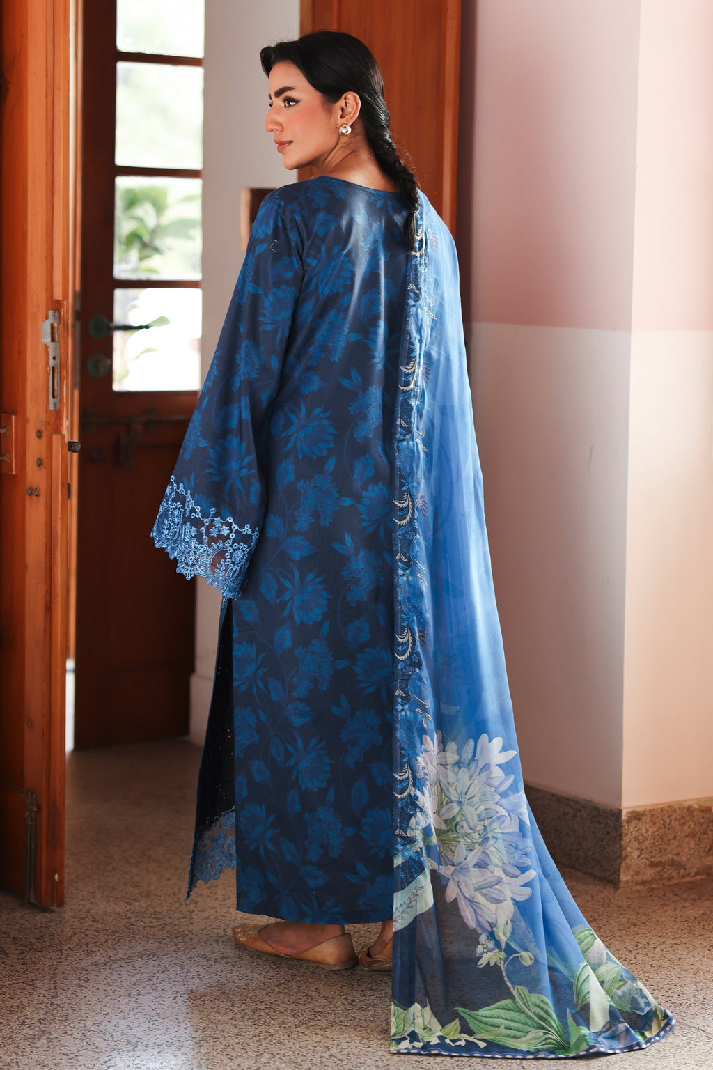 Rangrasiya | Raaya - Dosti Luxury Lawn | SAGE