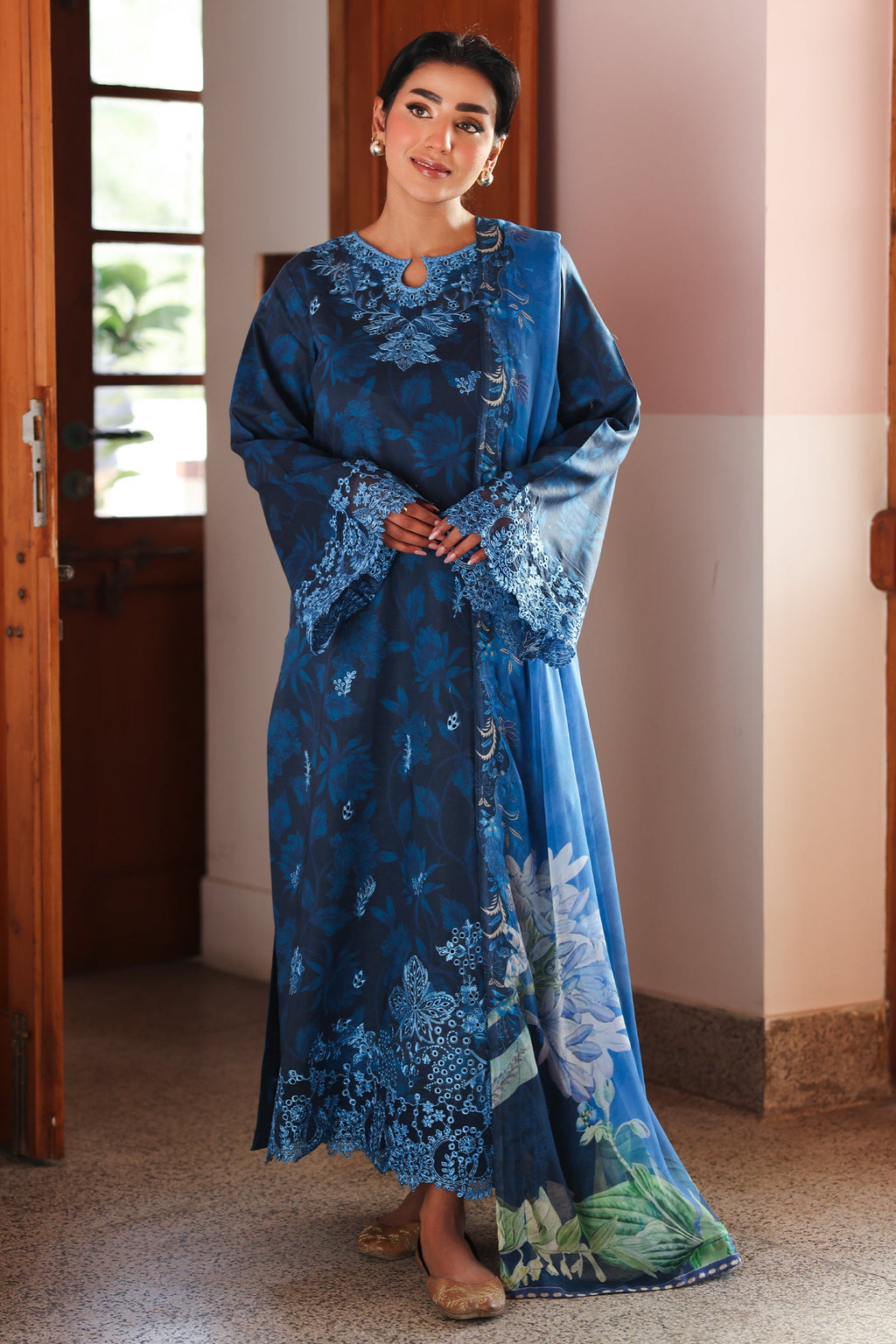 Rangrasiya | Raaya - Dosti Luxury Lawn | SAGE
