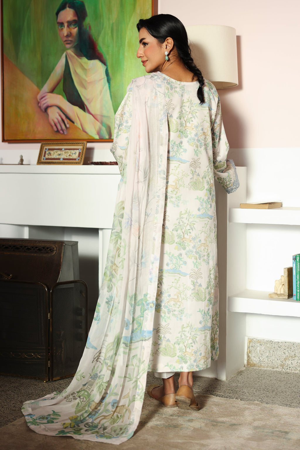 Rangrasiya | Raaya - Dosti Luxury Lawn | ZARA