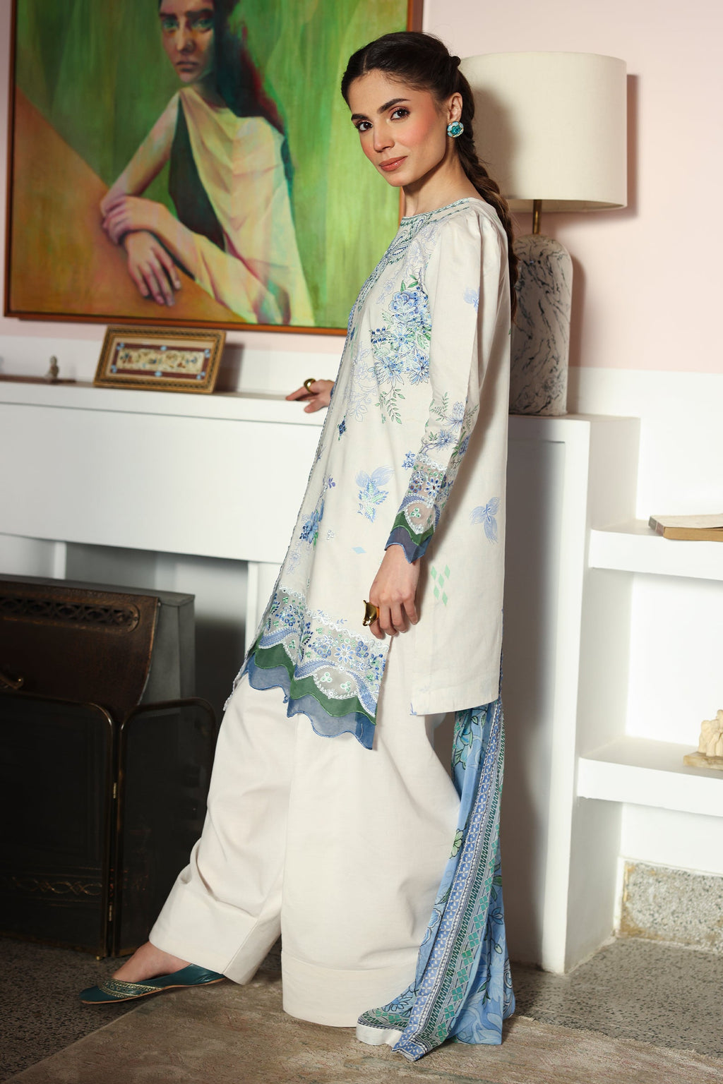 Rangrasiya | Raaya - Dosti Luxury Lawn | NYLA