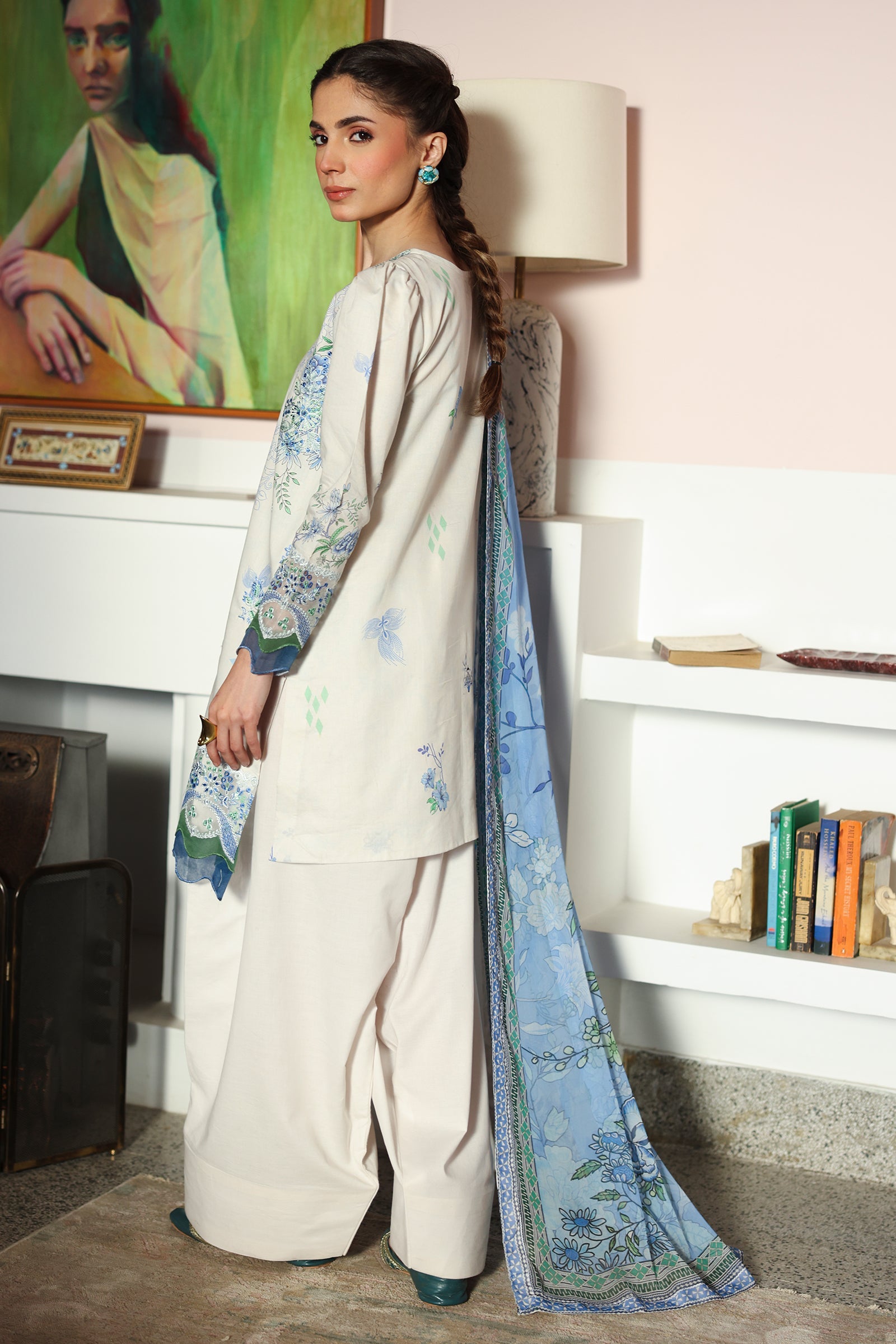 Rangrasiya | Raaya - Dosti Luxury Lawn | NYLA