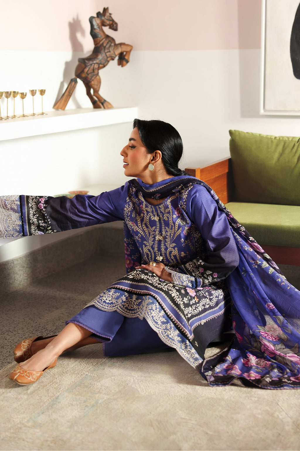 Rangrasiya | Raaya - Dosti Luxury Lawn | MIRA