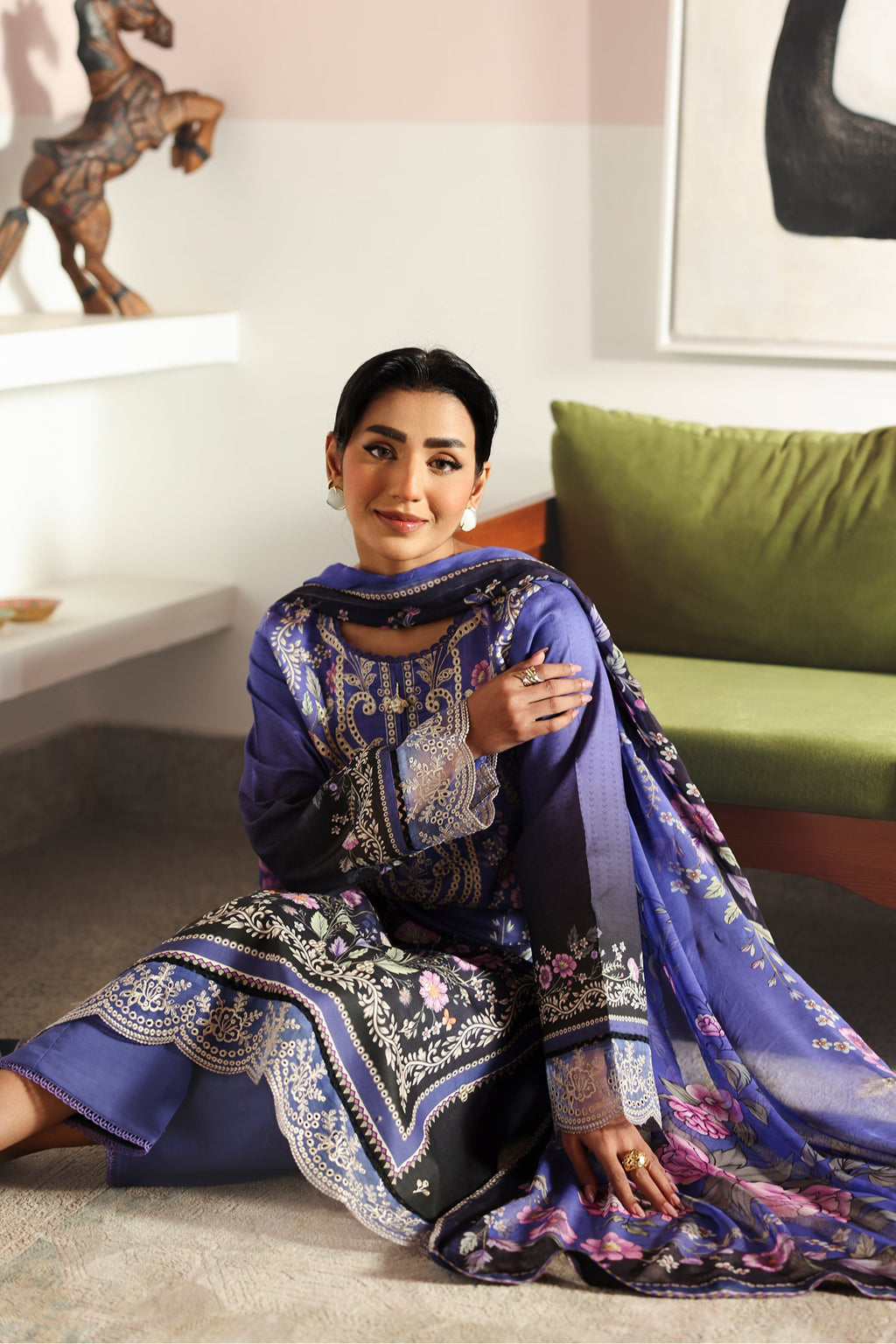 Rangrasiya | Raaya - Dosti Luxury Lawn | MIRA