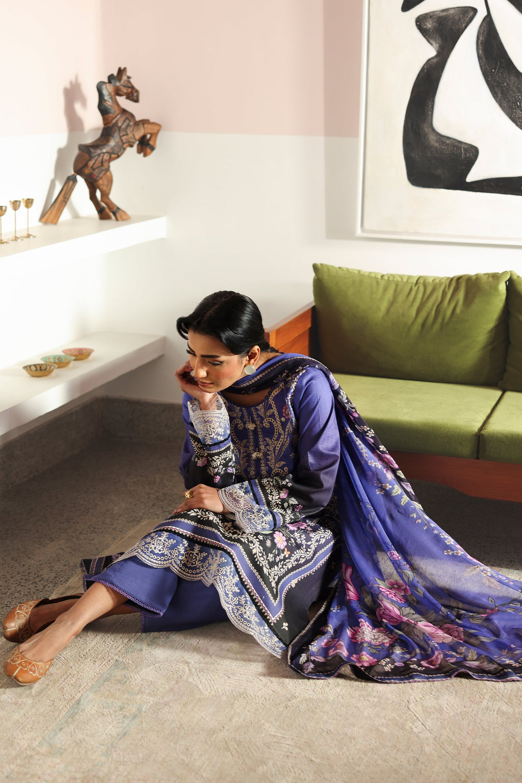 Rangrasiya | Raaya - Dosti Luxury Lawn | MIRA
