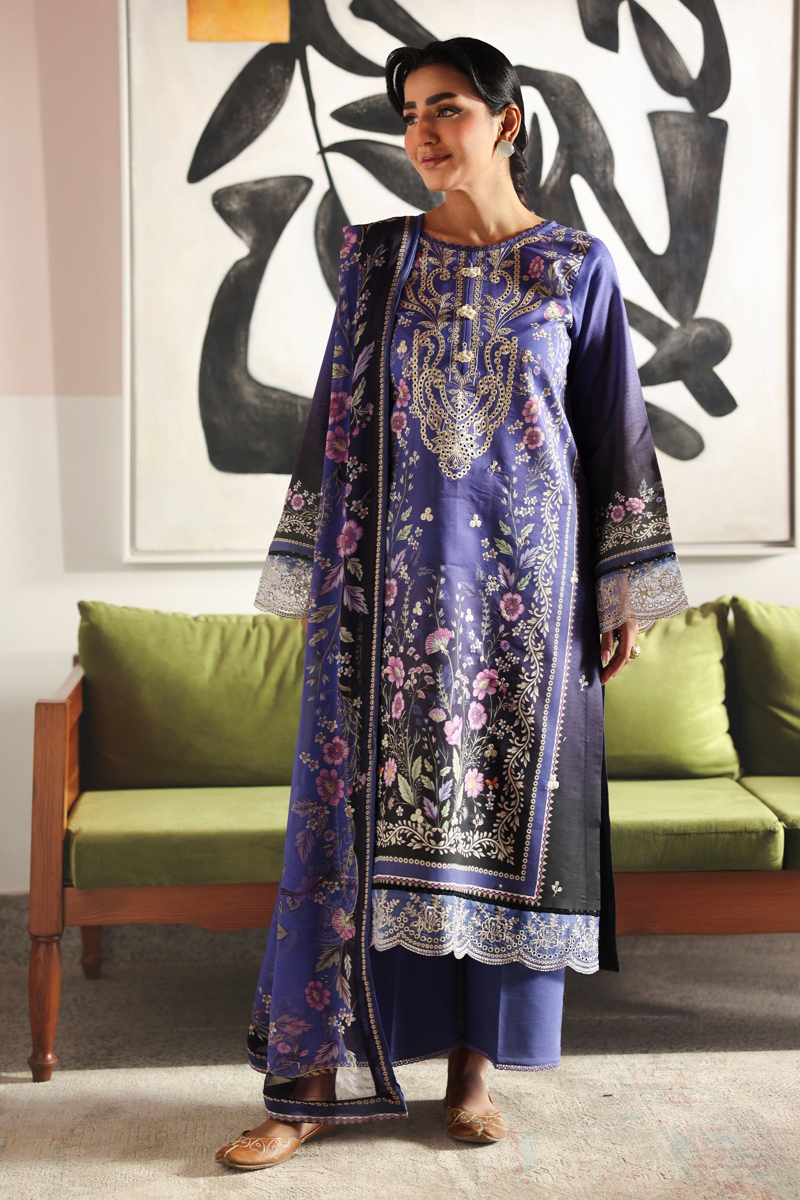 Rangrasiya | Raaya - Dosti Luxury Lawn | MIRA