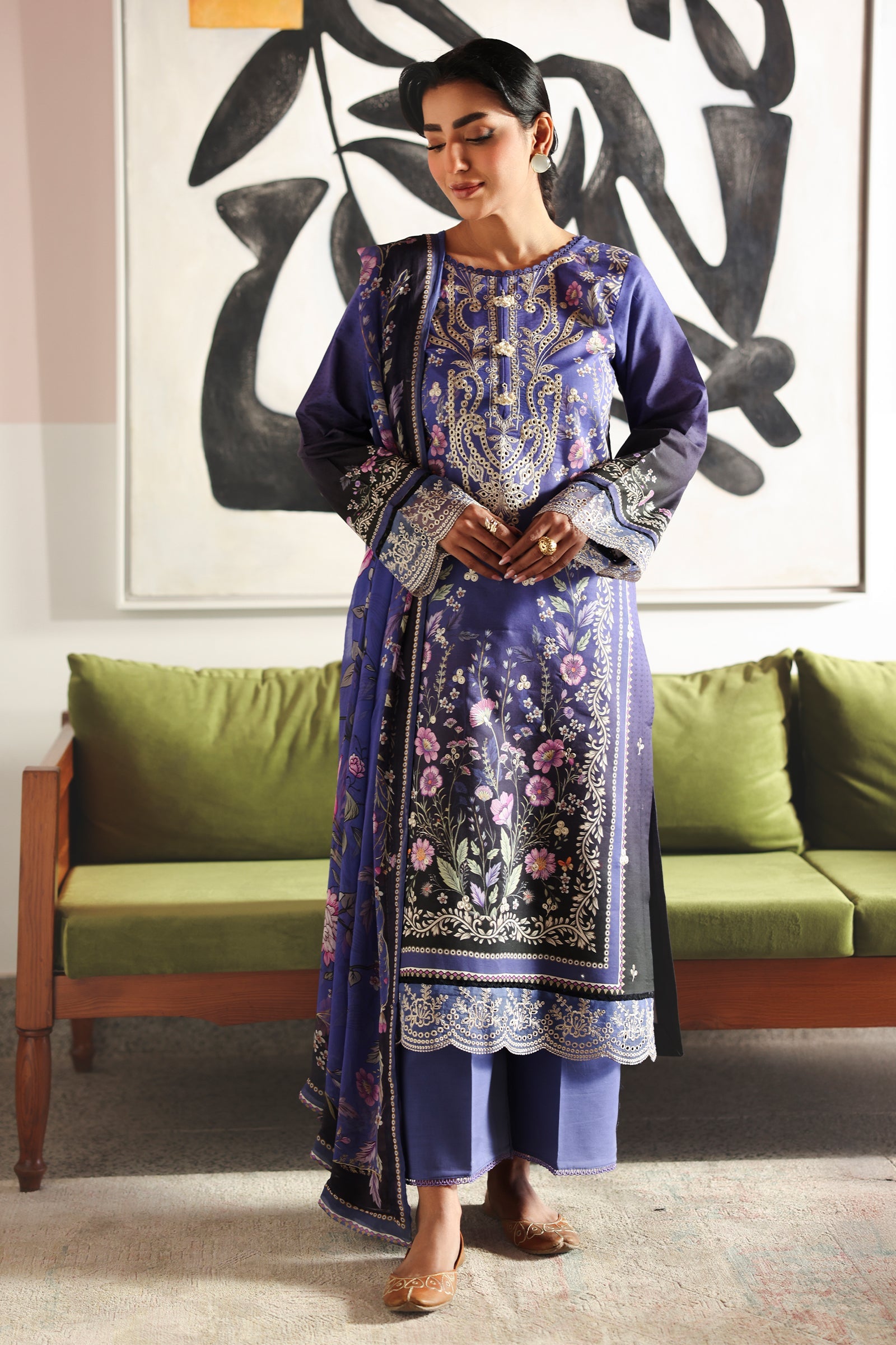 Rangrasiya | Raaya - Dosti Luxury Lawn | MIRA