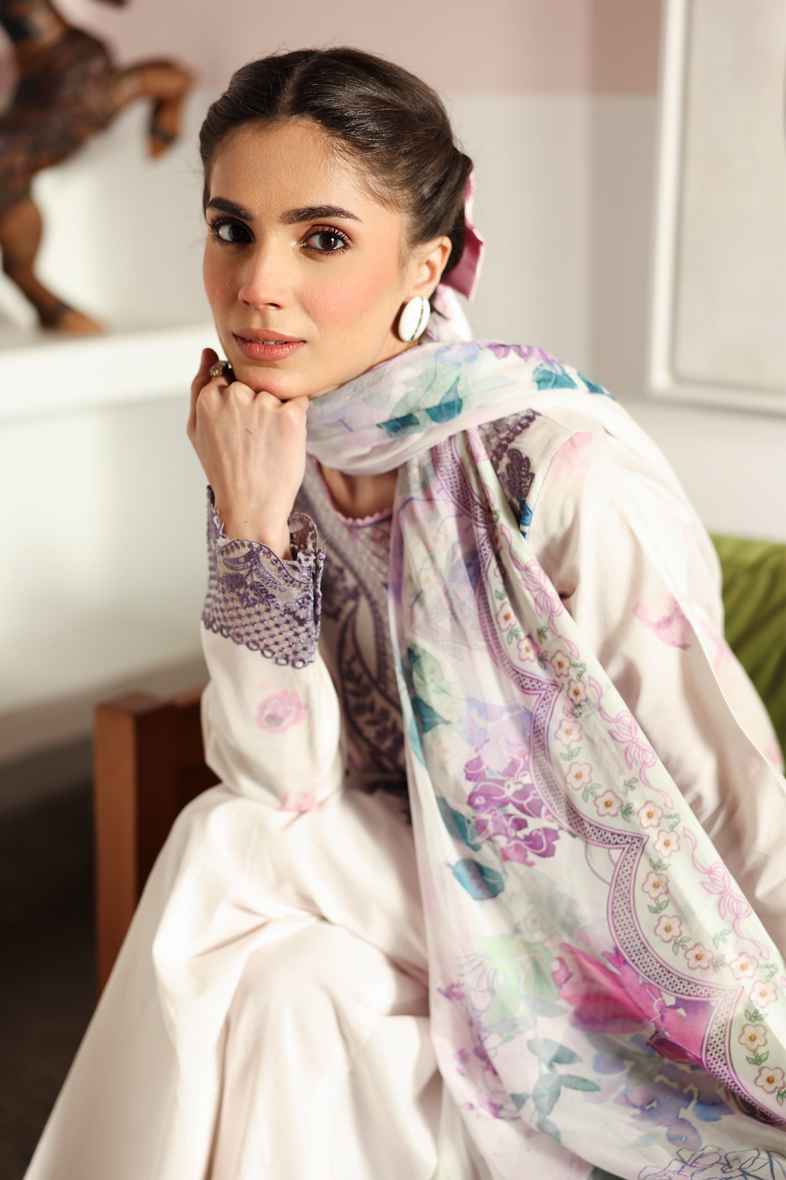Rangrasiya | Raaya - Dosti Luxury Lawn | REVE