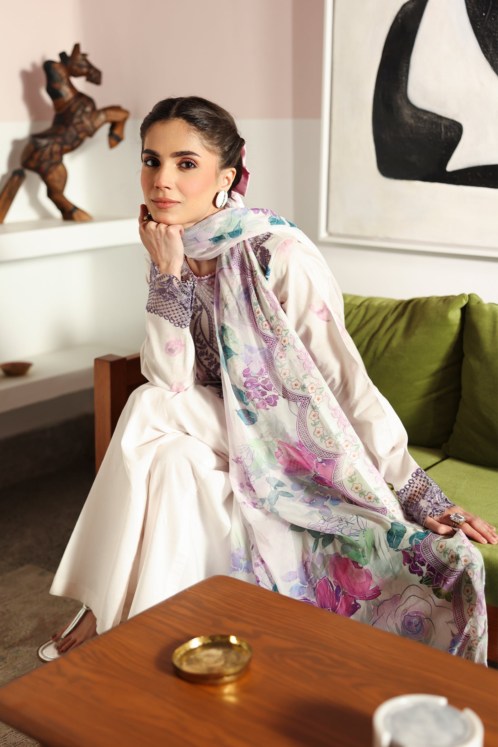 Rangrasiya | Raaya - Dosti Luxury Lawn | REVE