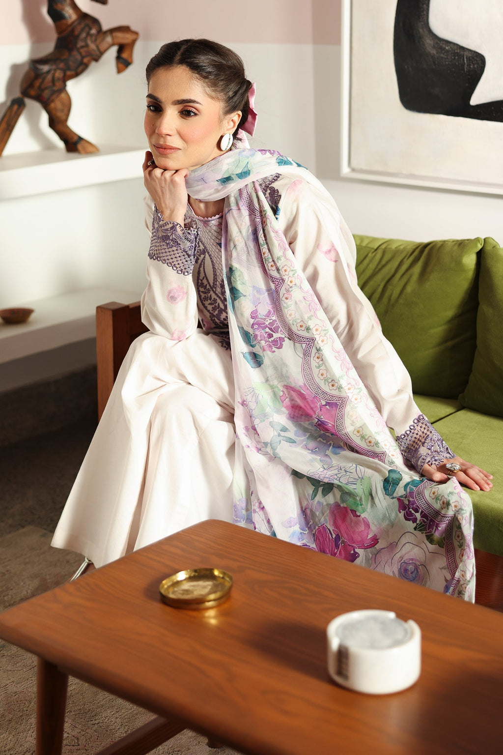 Rangrasiya | Raaya - Dosti Luxury Lawn | REVE