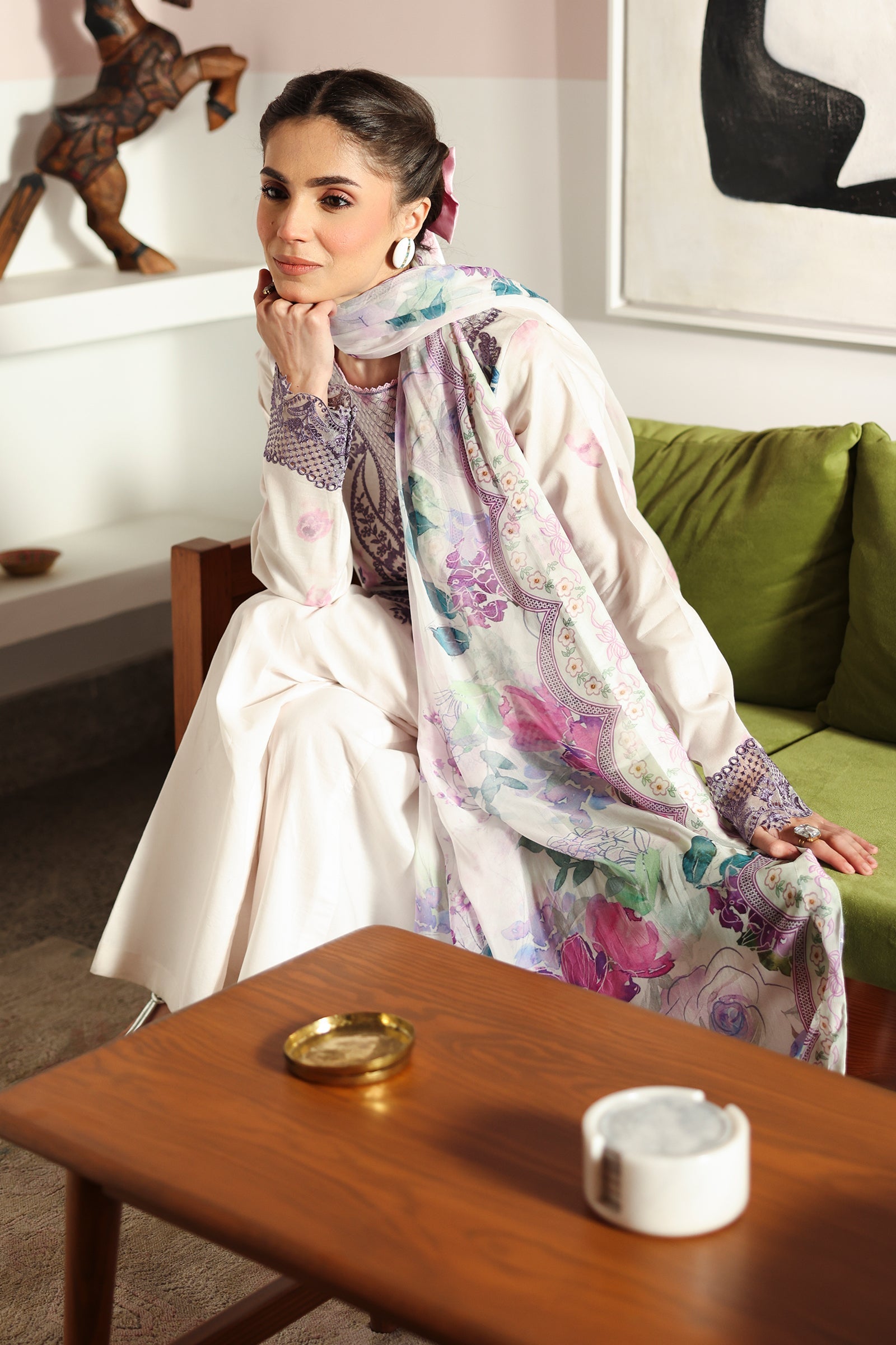 Rangrasiya | Raaya - Dosti Luxury Lawn | REVE