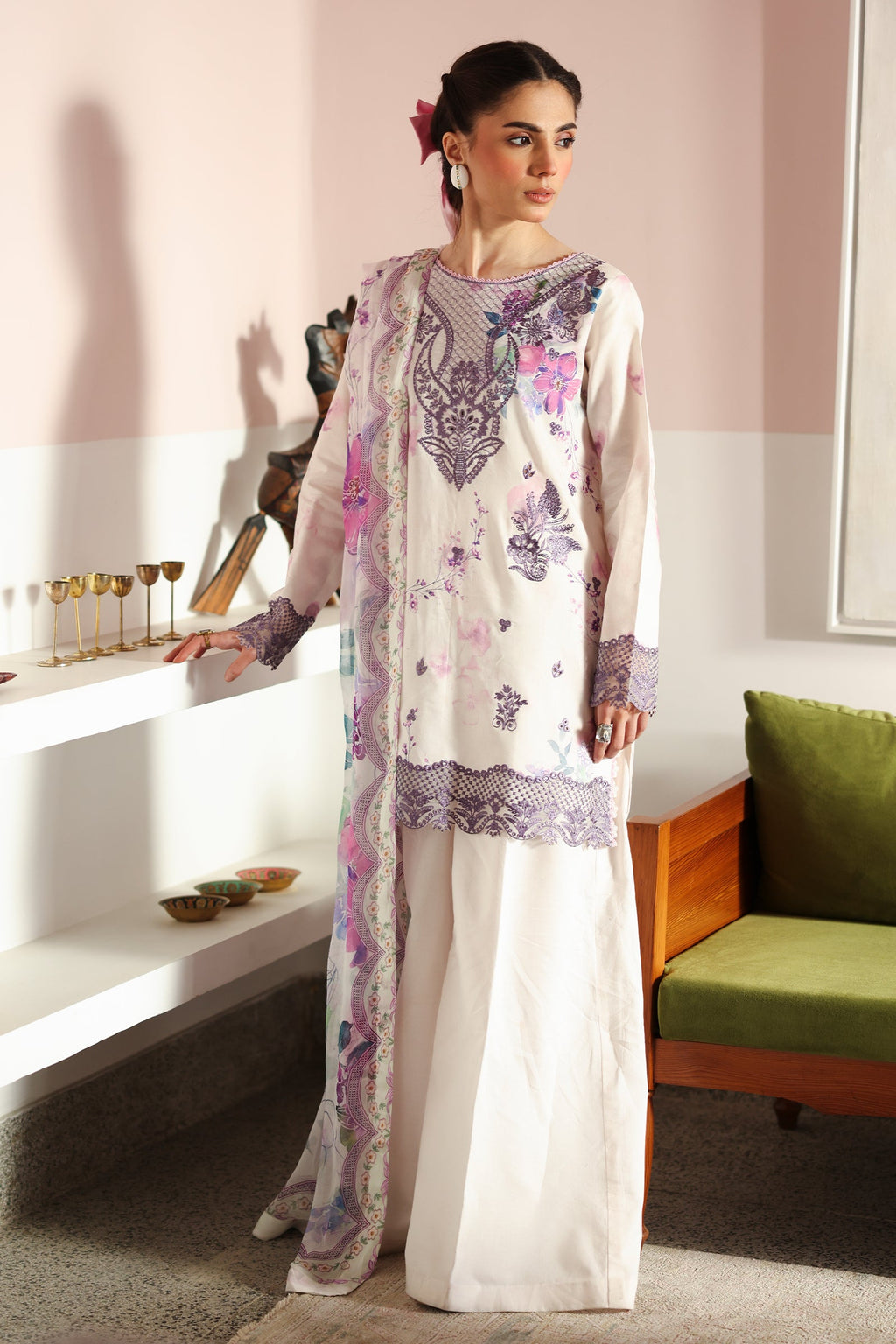 Rangrasiya | Raaya - Dosti Luxury Lawn | REVE