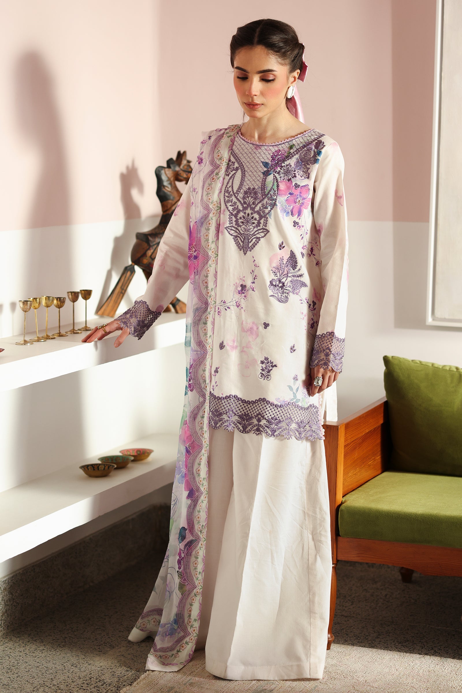 Rangrasiya | Raaya - Dosti Luxury Lawn | REVE