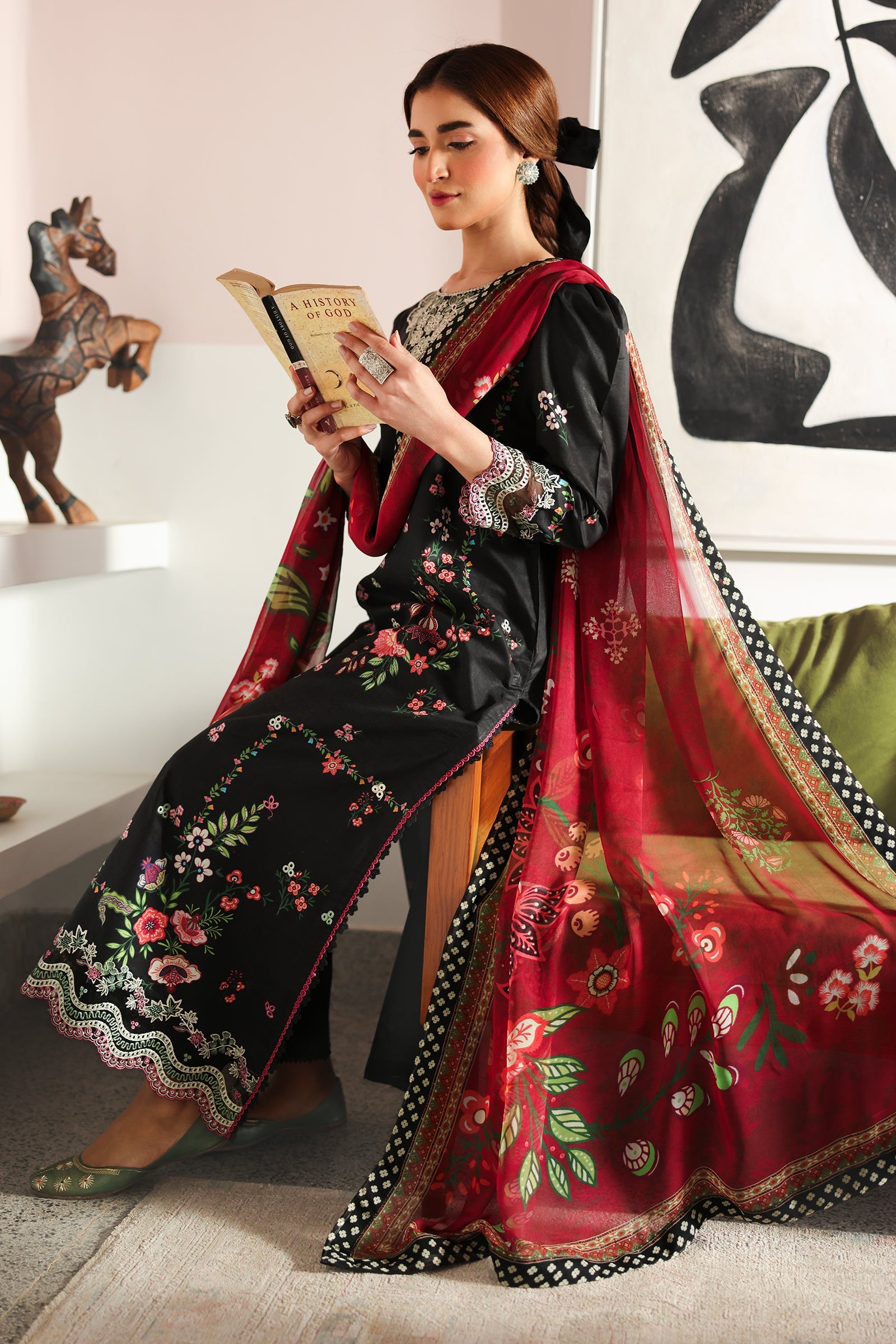 Rangrasiya | Raaya - Dosti Luxury Lawn | ARDEN