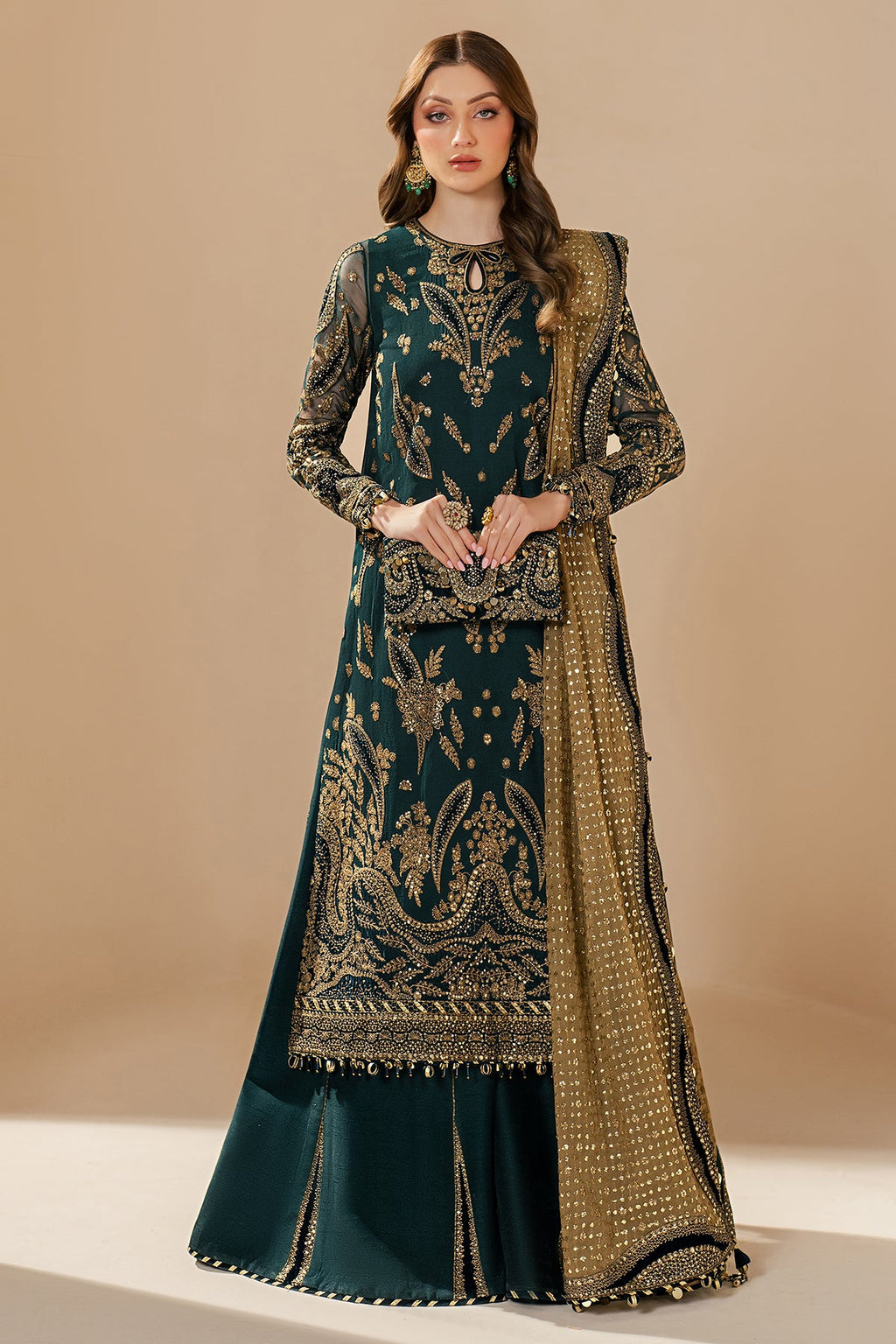 Jazmin | Wedding Formals - Embroidered Chiffon | WF'25-06