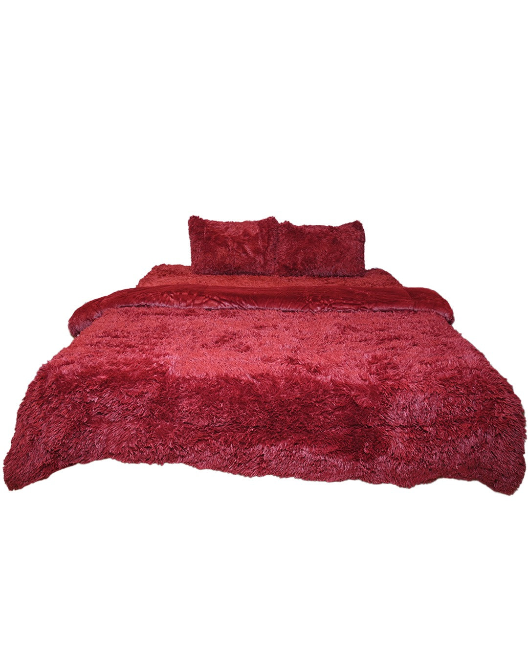 Complete 4pc Shaggy Soft Faux Fur Se | A4