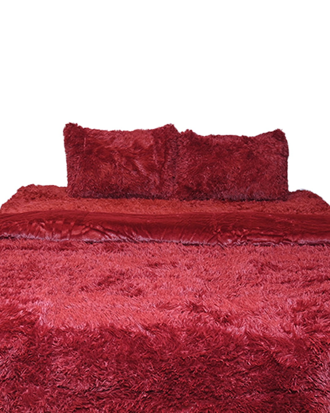 Complete 4pc Shaggy Soft Faux Fur Se | A4