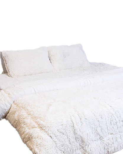 Complete 4pc Shaggy Soft Faux Fur Se | A5