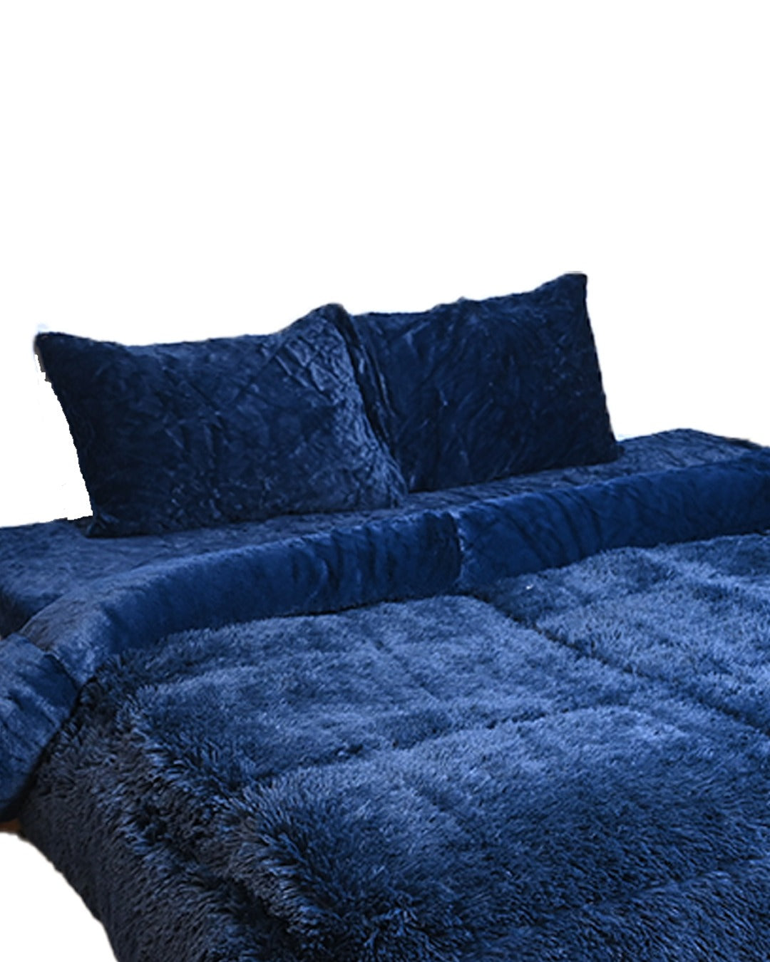 Complete 4pc Shaggy Soft Faux Fur Se | A6