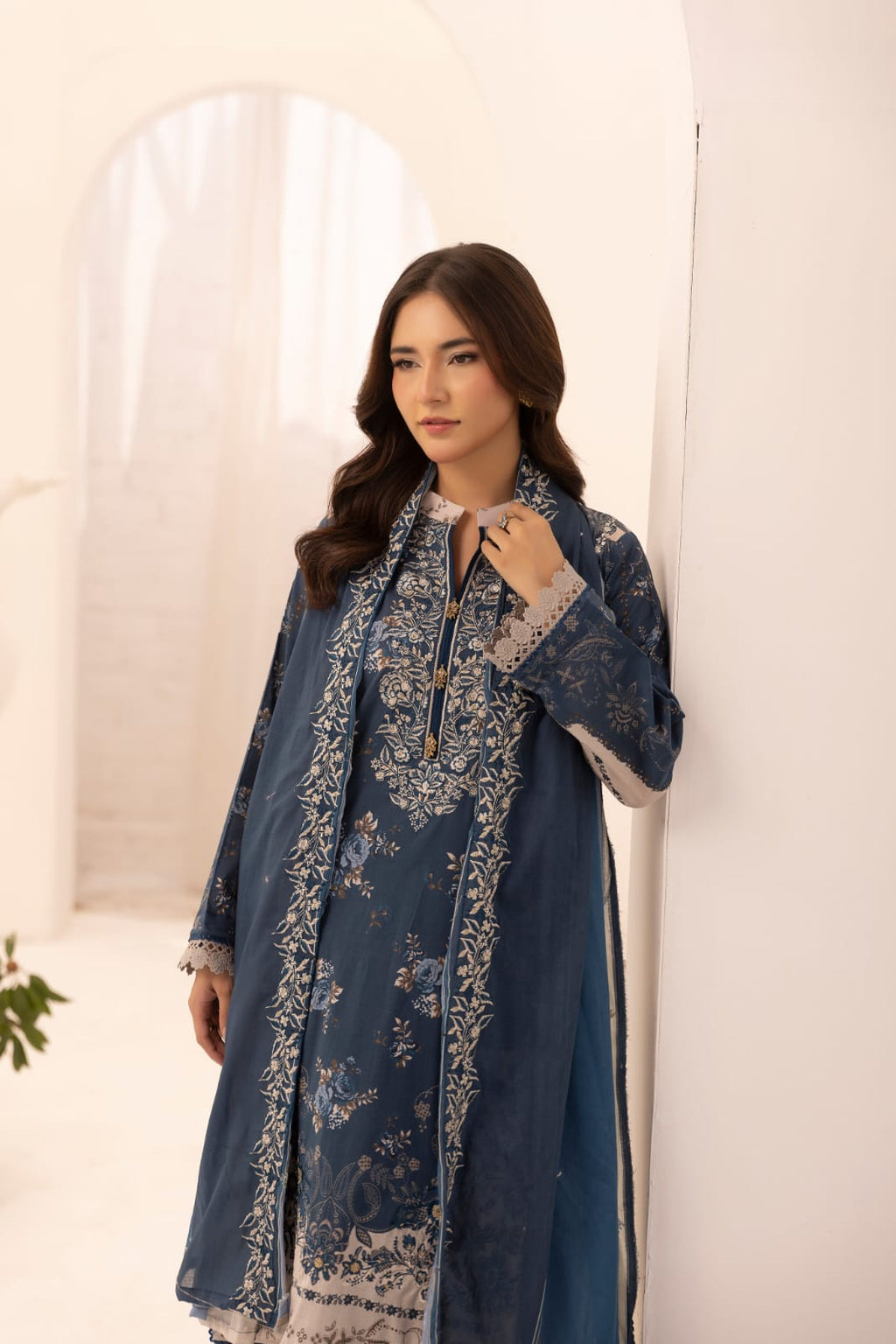 Mahees by Riaz Arts |  Mariyum - Unstitched 3pc | Laren
