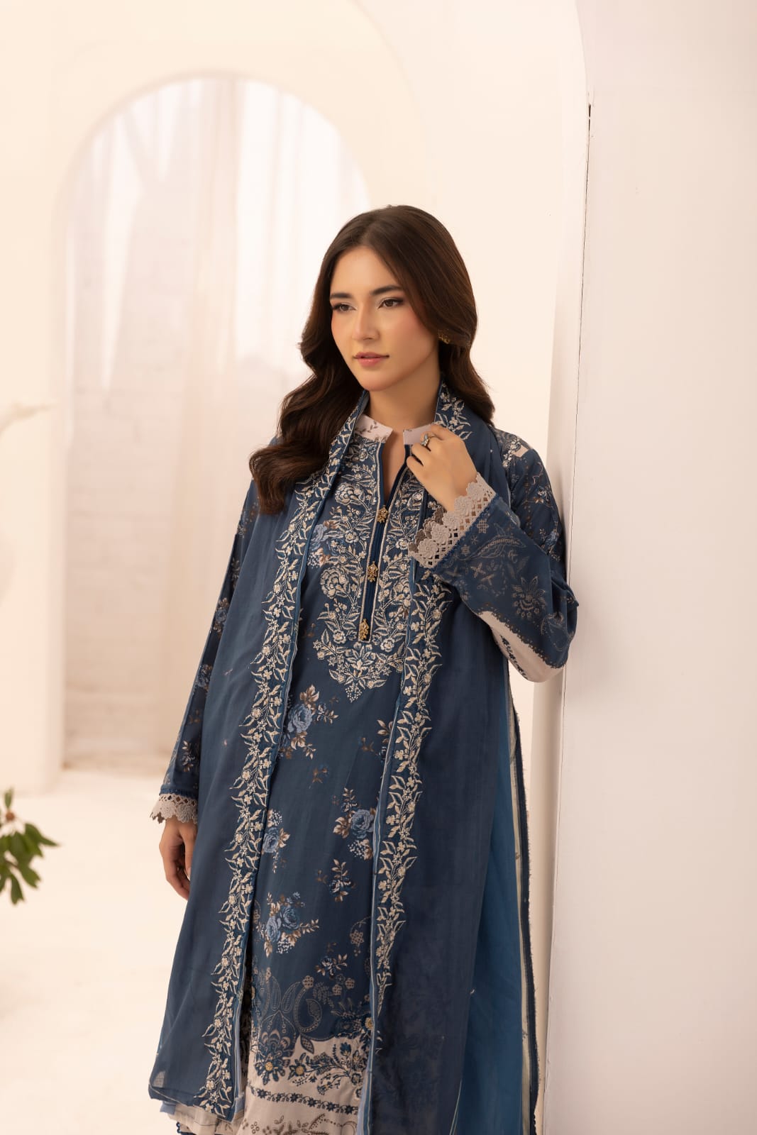Mahees by Riaz Arts |  Mariyum - Unstitched 3pc | Laren