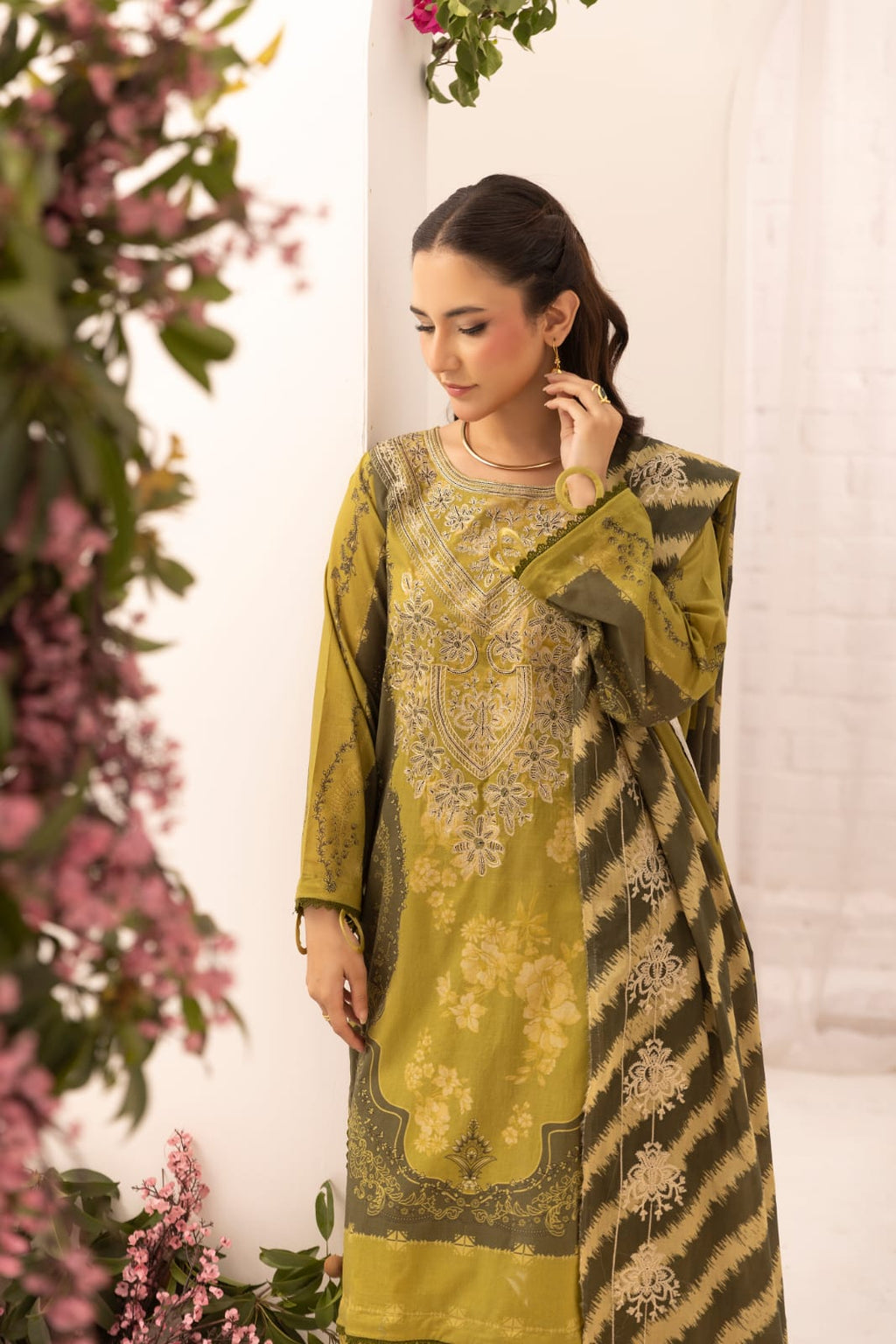 Mahees by Riaz Arts |  Mariyum - Unstitched 3pc | Aira